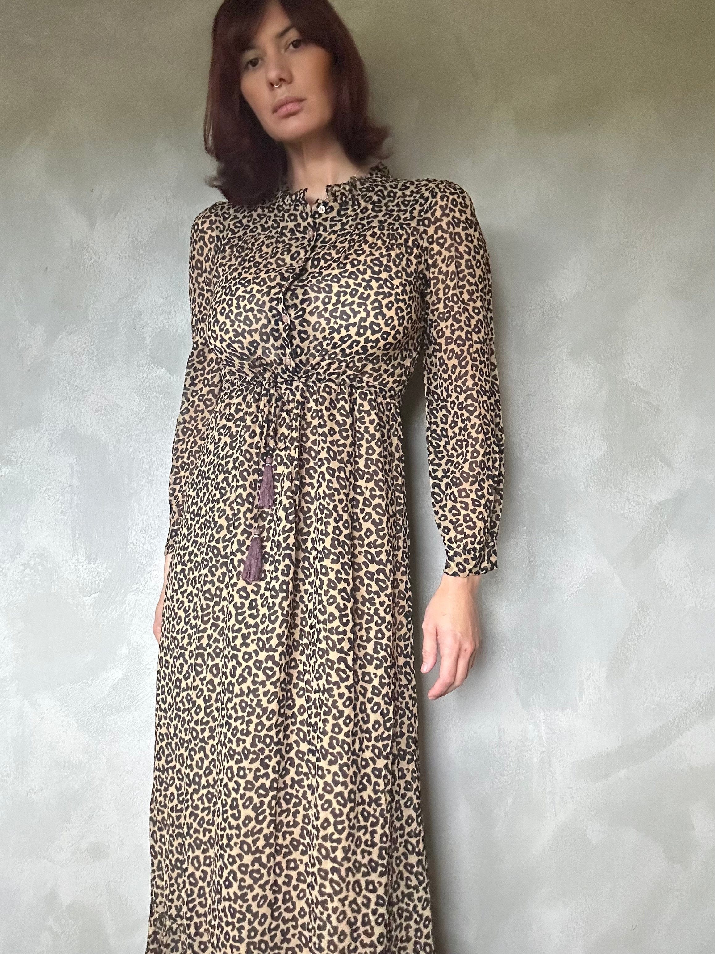 Sea NY Leopard Maxi Dress Sea New York