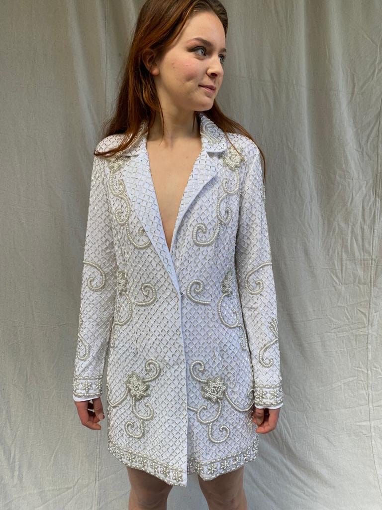 Snakeskin blazer dress sales