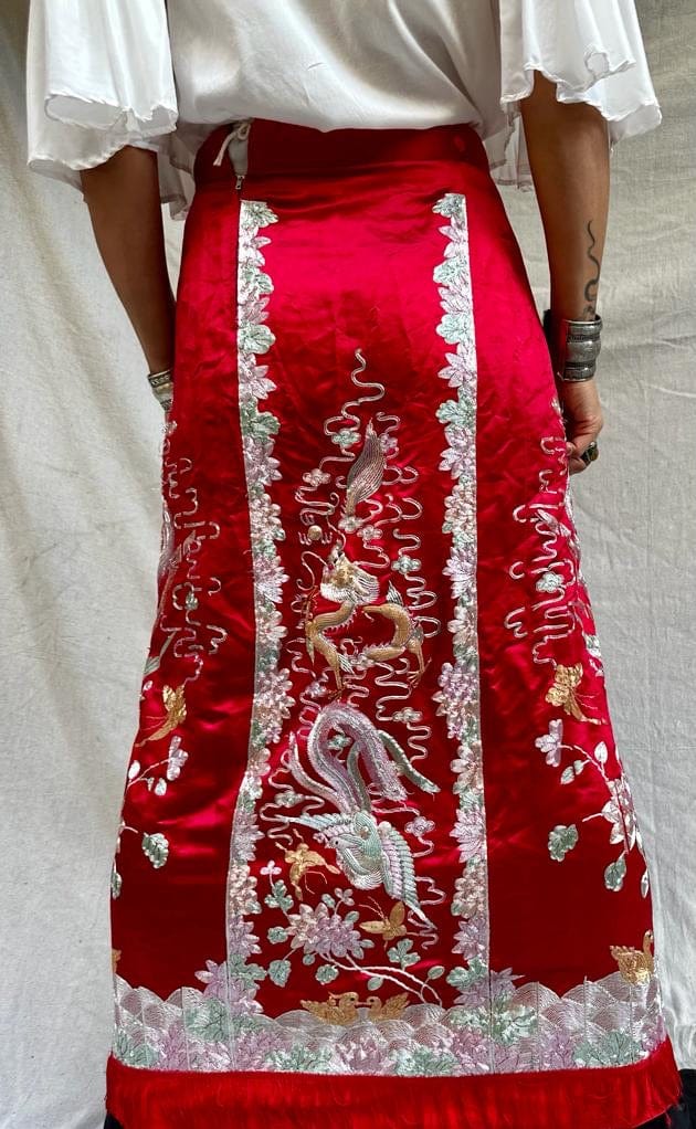 Silk dragon hotsell skirt