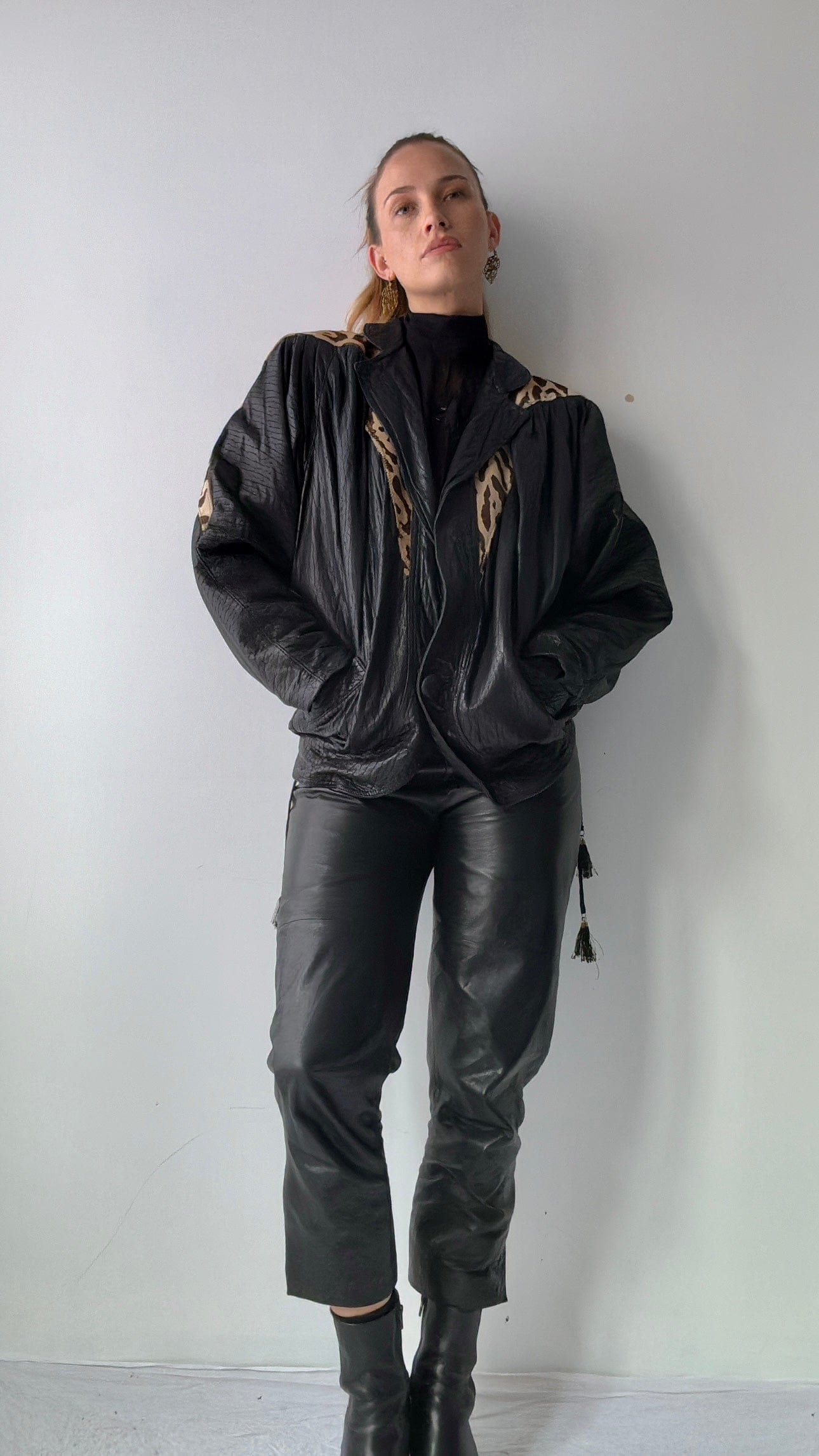 Almax Almax Vintage Leather Jacket