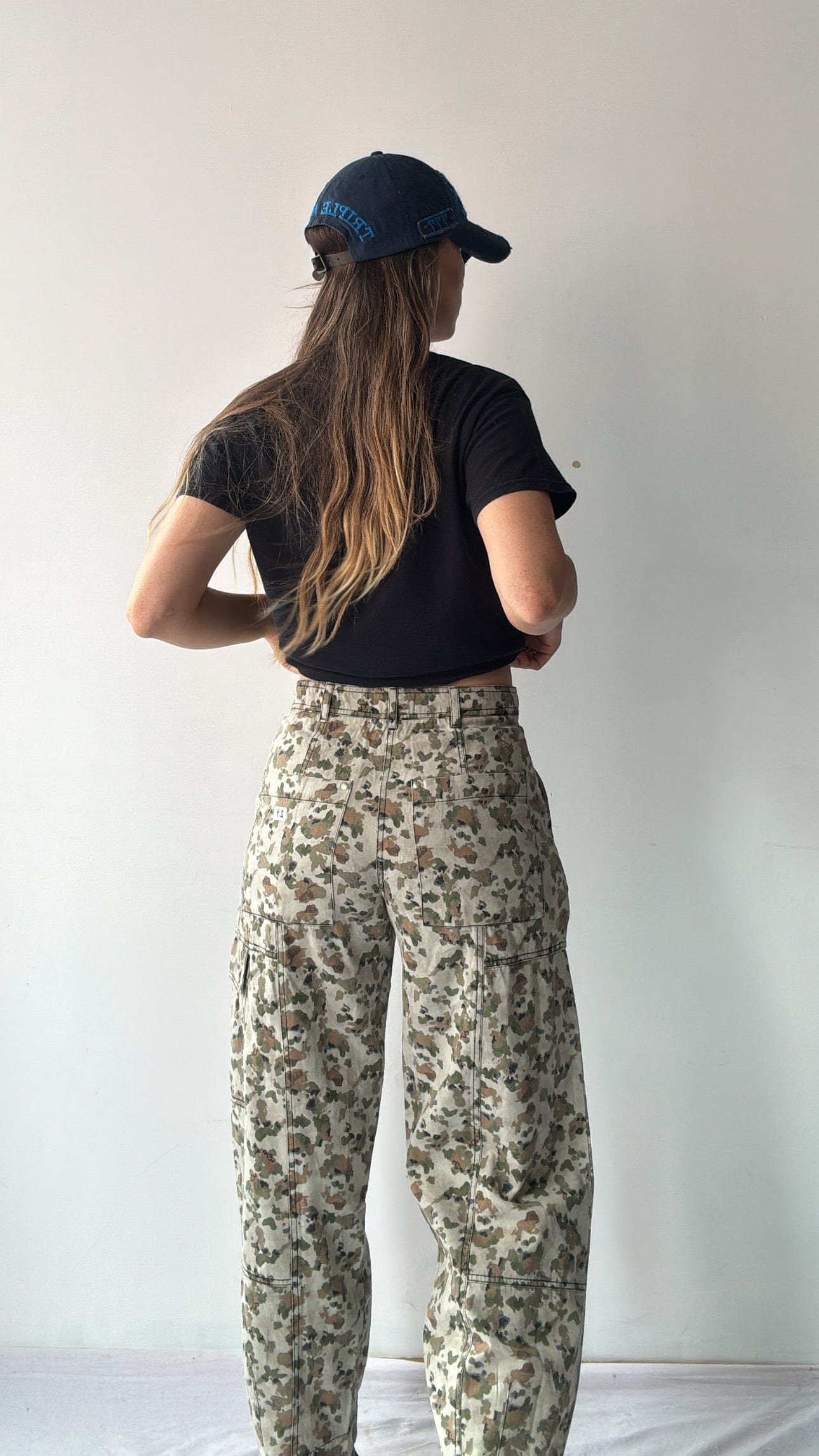 Anthroplogie Anthropologie Camo Barrel Pants