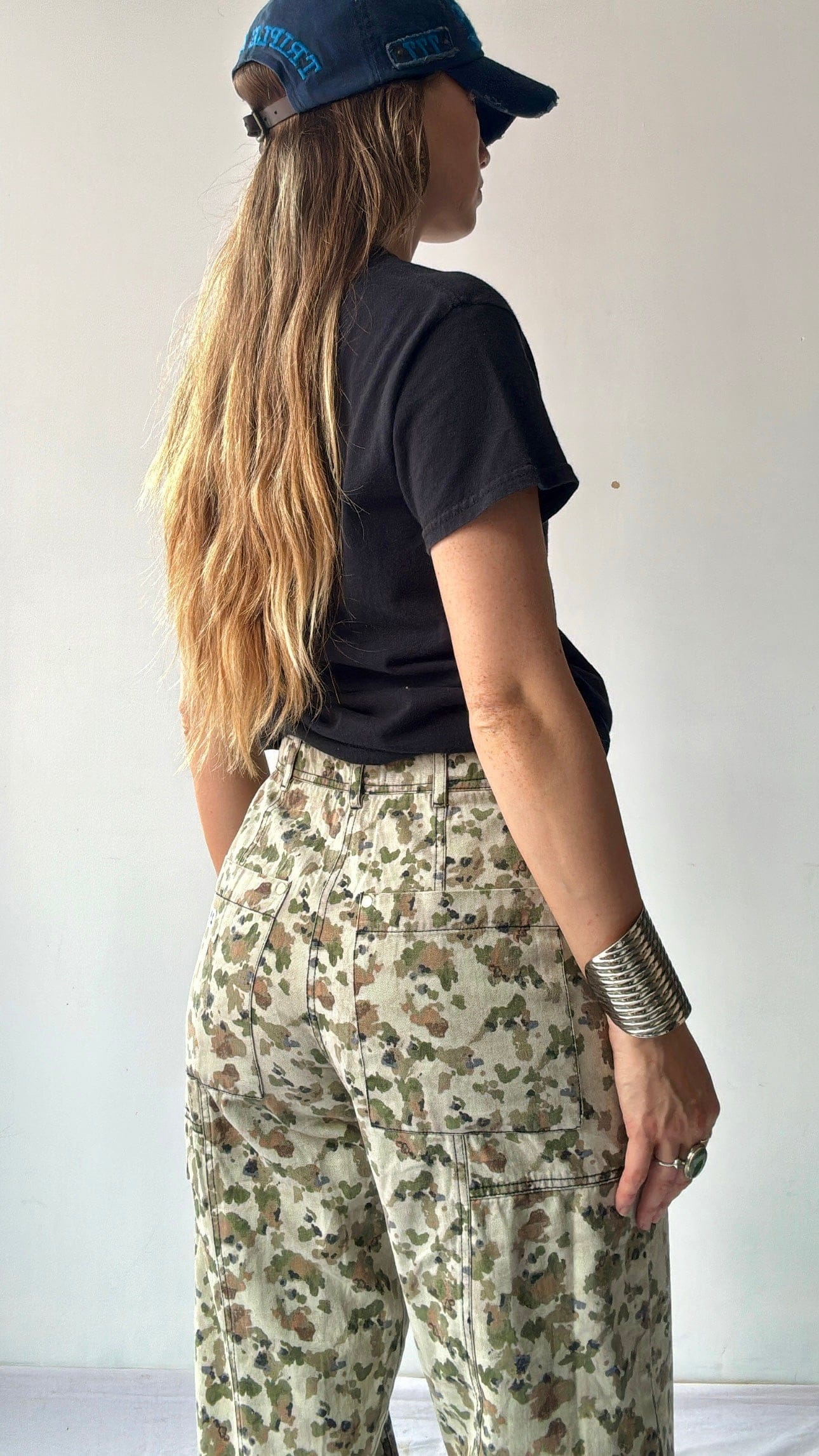 Anthroplogie Anthropologie Camo Barrel Pants