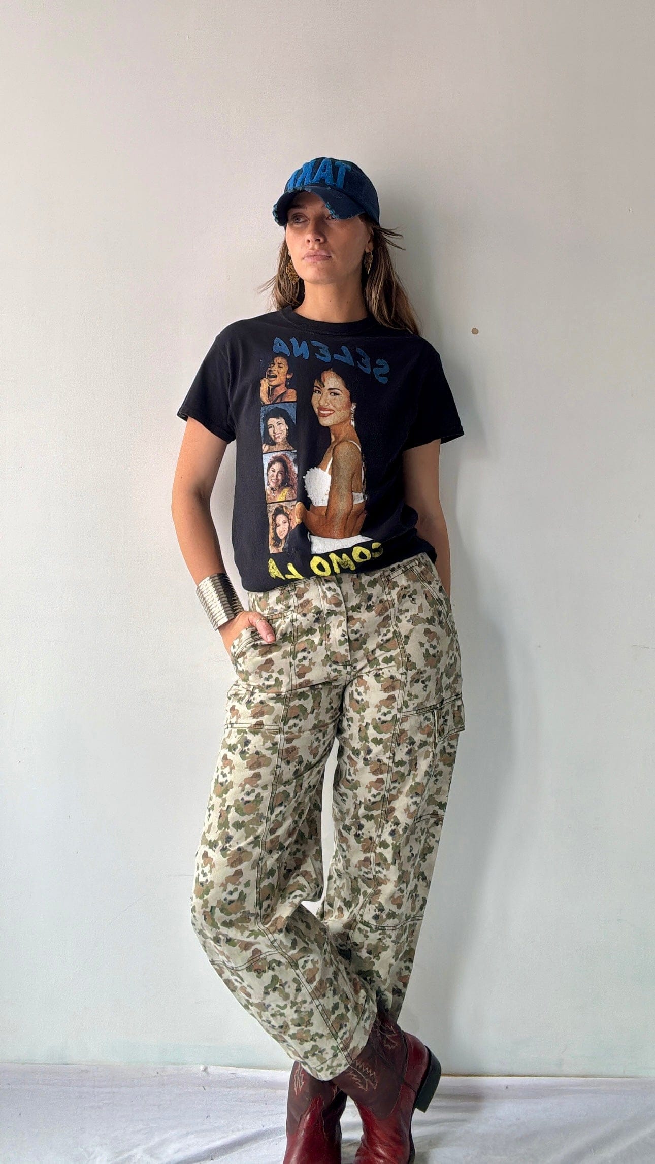 Anthroplogie Anthropologie Camo Barrel Pants