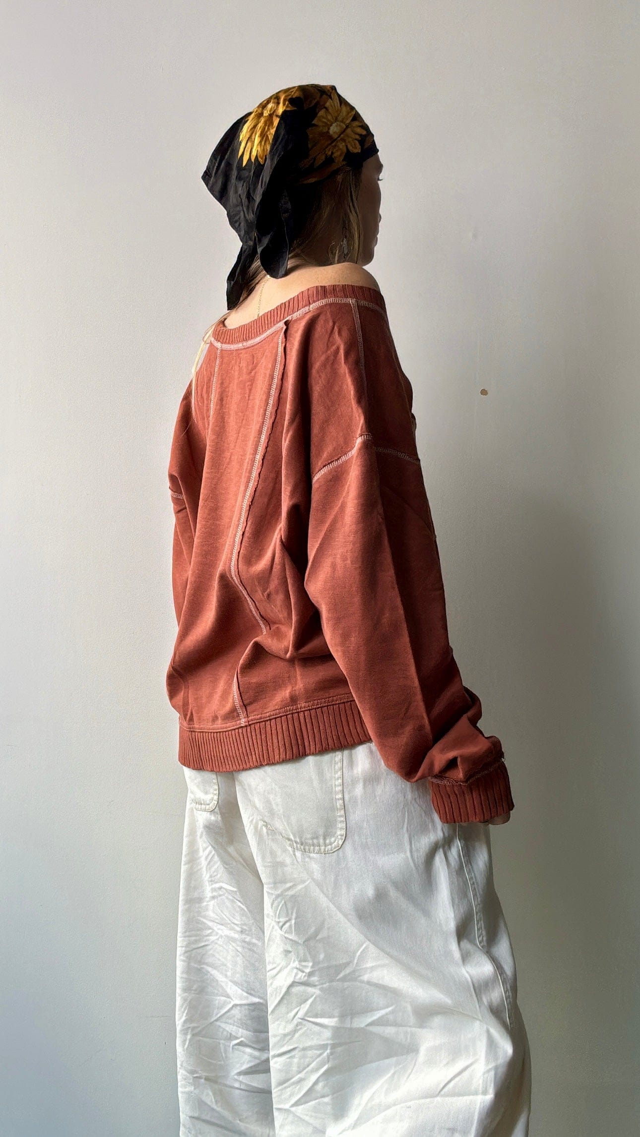 Anthropologie Rust Sweatshirt, Anthropologie, Sistergolden