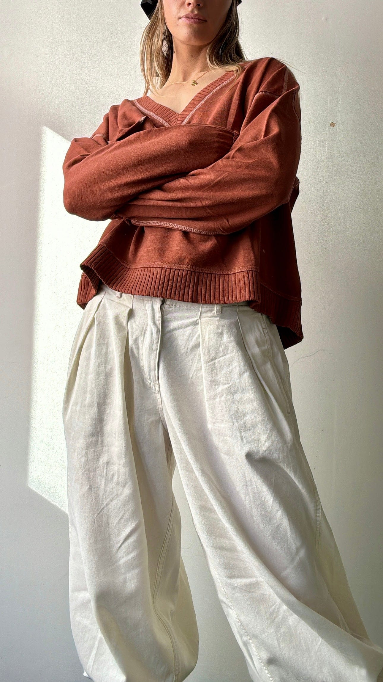 Anthropologie Rust Sweatshirt, Anthropologie, Sistergolden