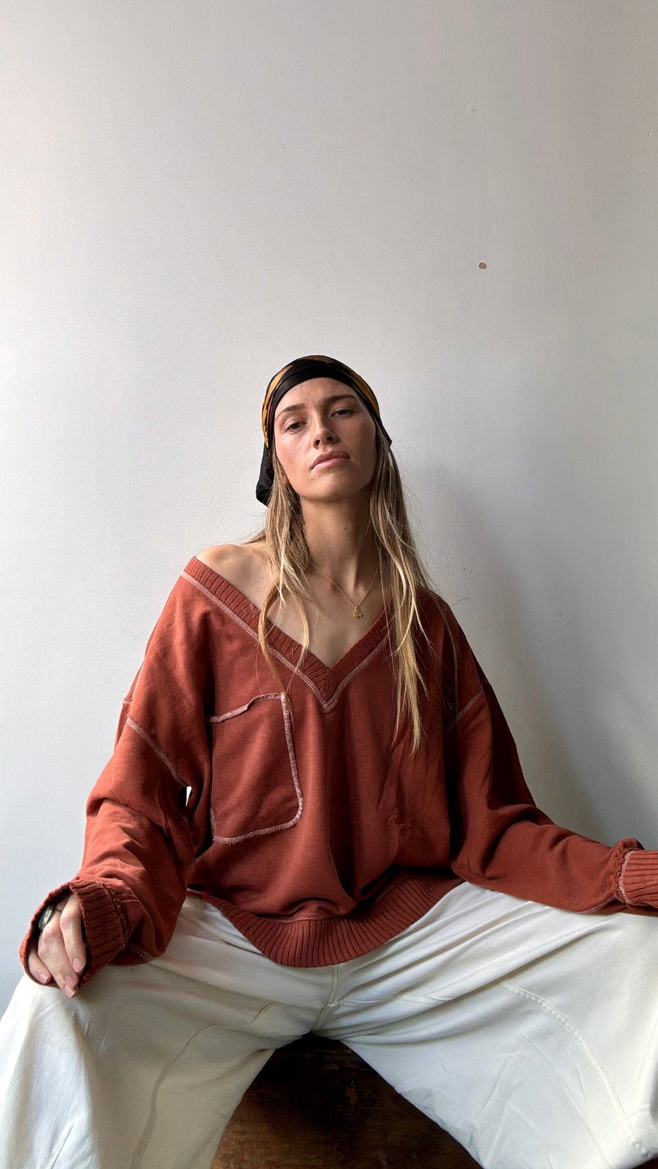 Anthropologie Rust Sweatshirt, Anthropologie, Sistergolden