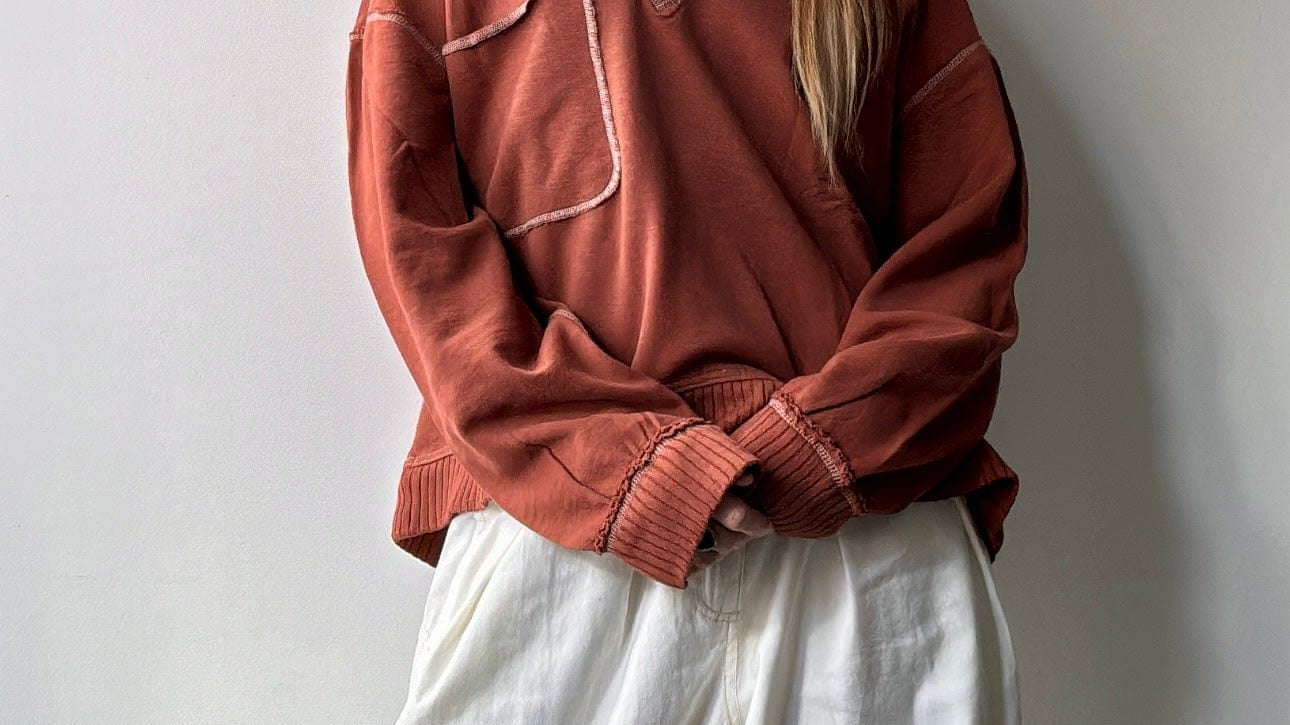 Anthropologie Rust Sweatshirt, Anthropologie, Sistergolden