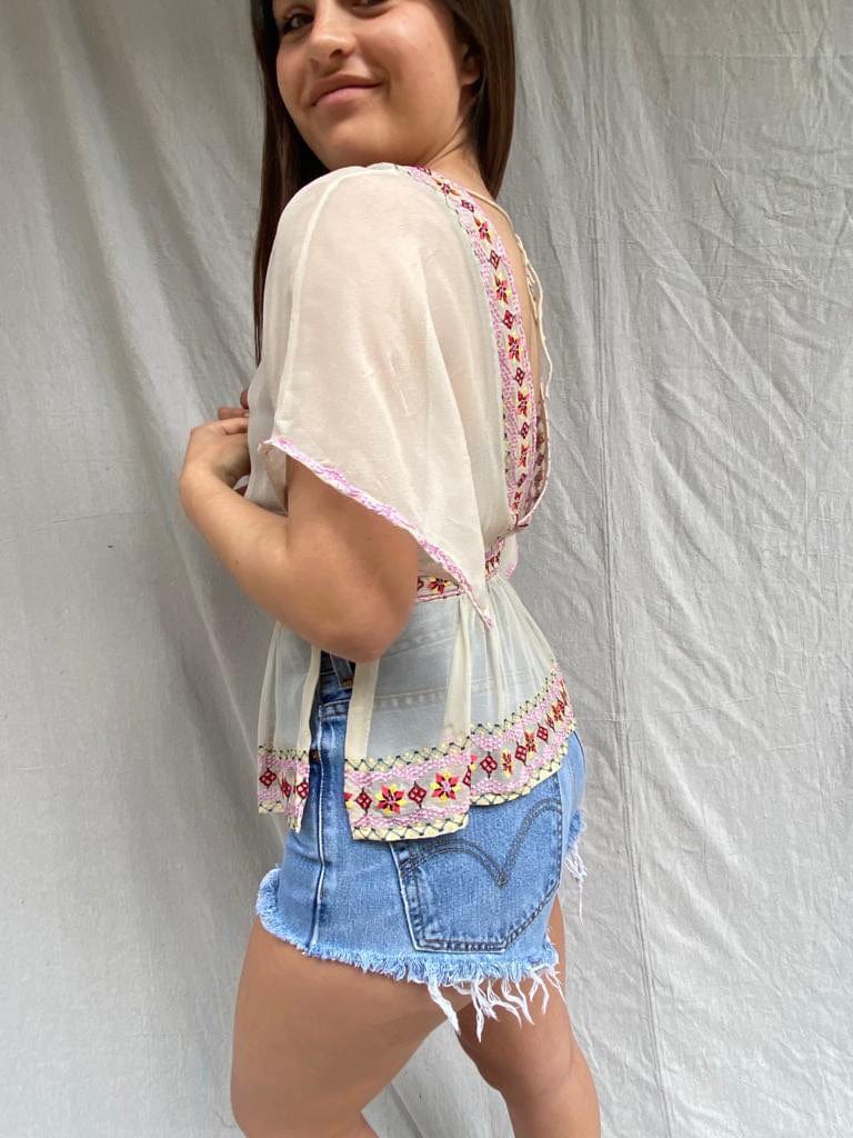Antik Batik Tops Antik Batik Pocahontas Top