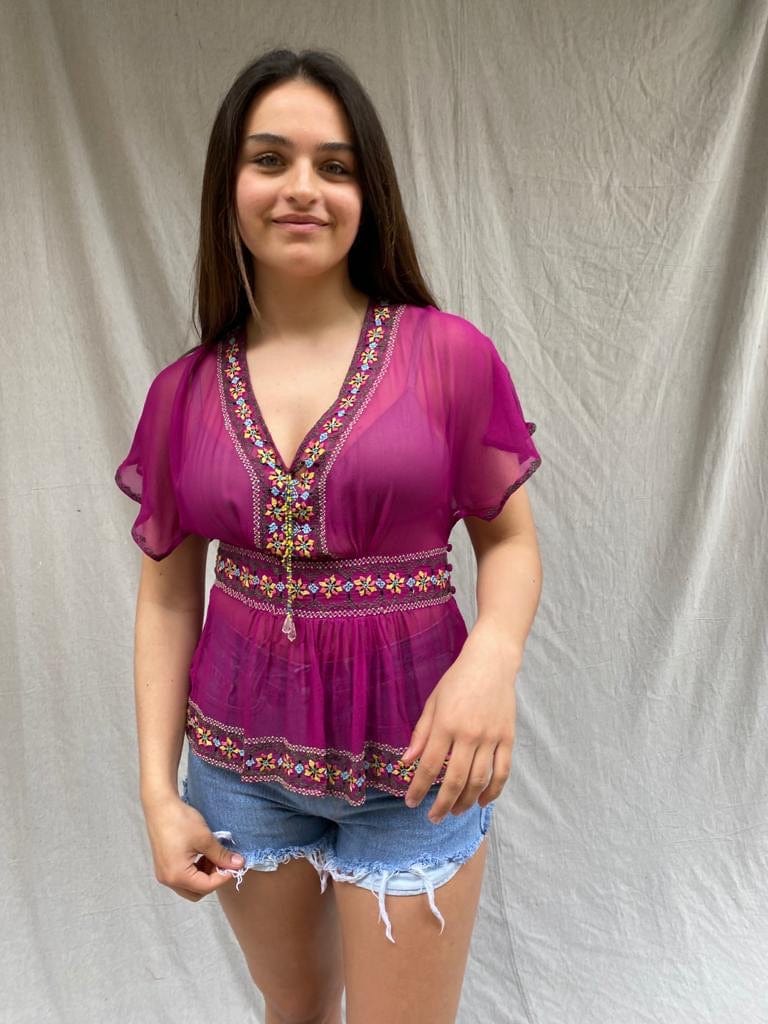 Antik Batik Tops Antik Batik Pocahontas Top
