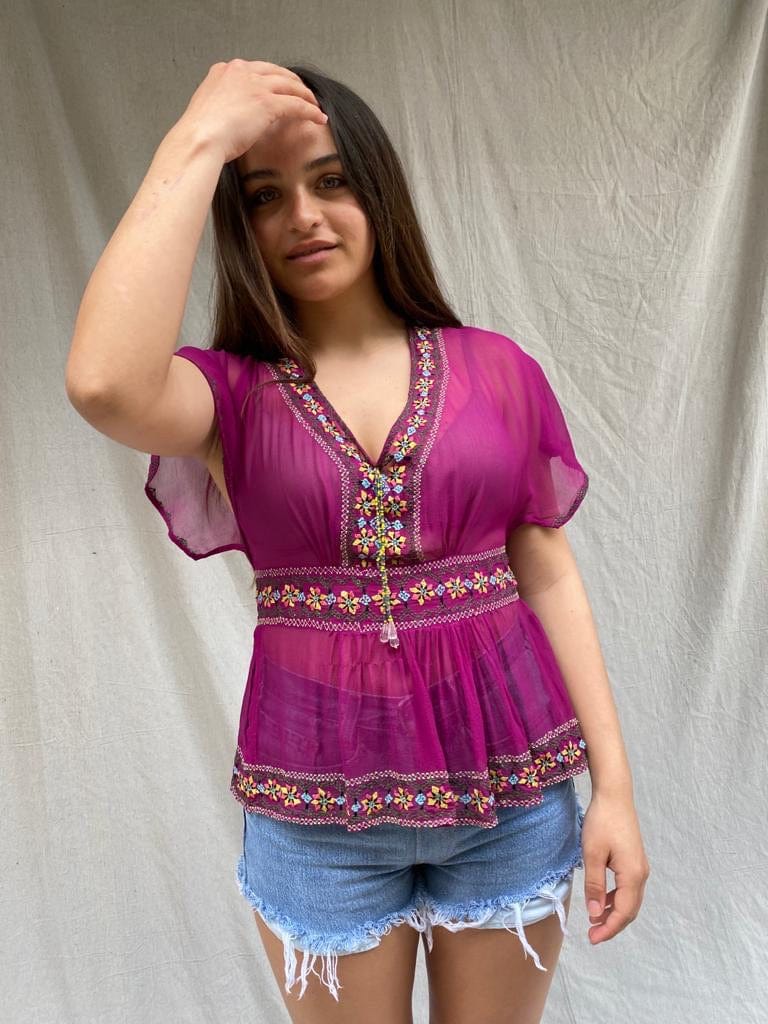 Antik Batik Tops Antik Batik Pocahontas Top