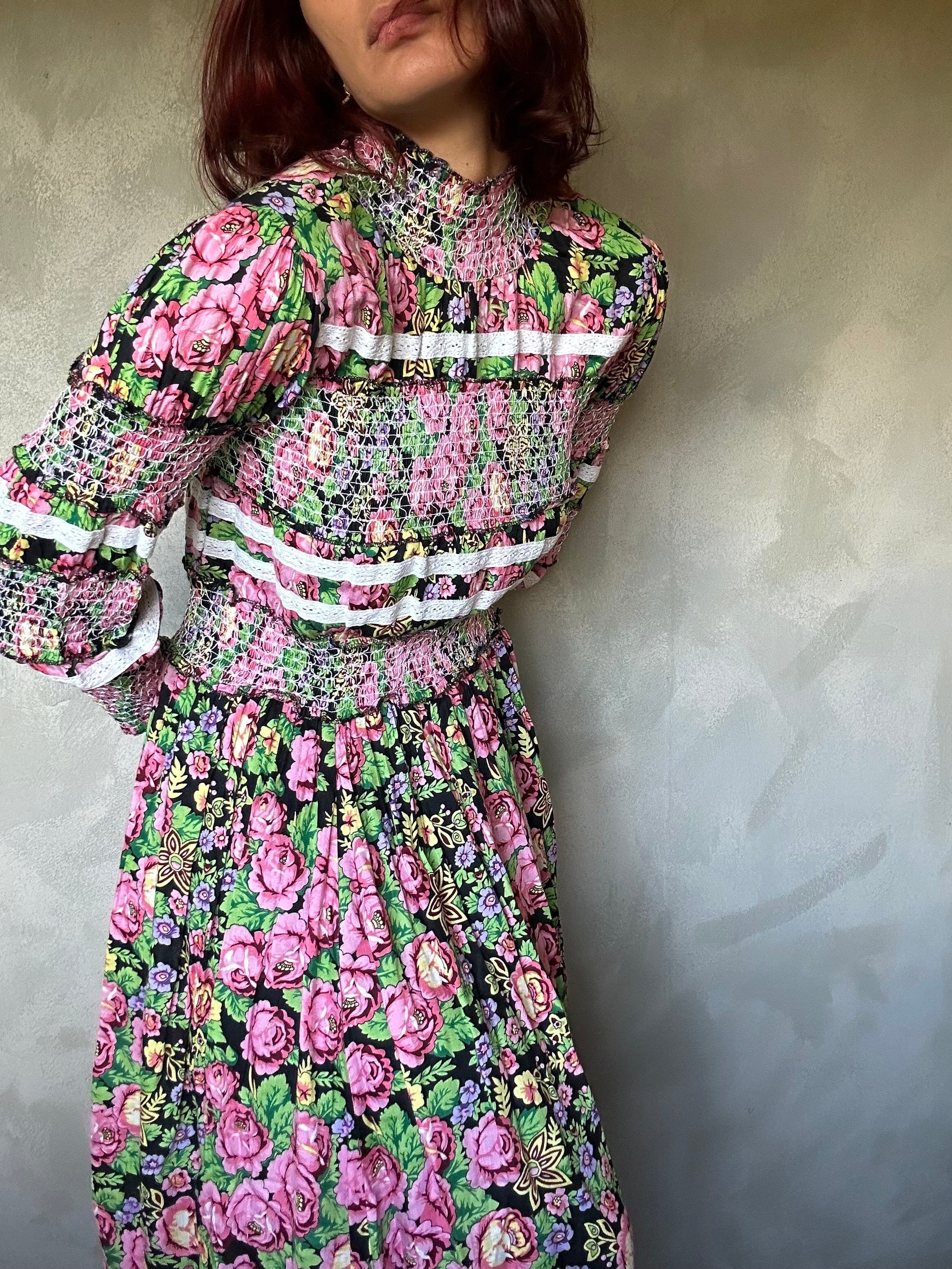 Barok Barok Floral Maxi Black