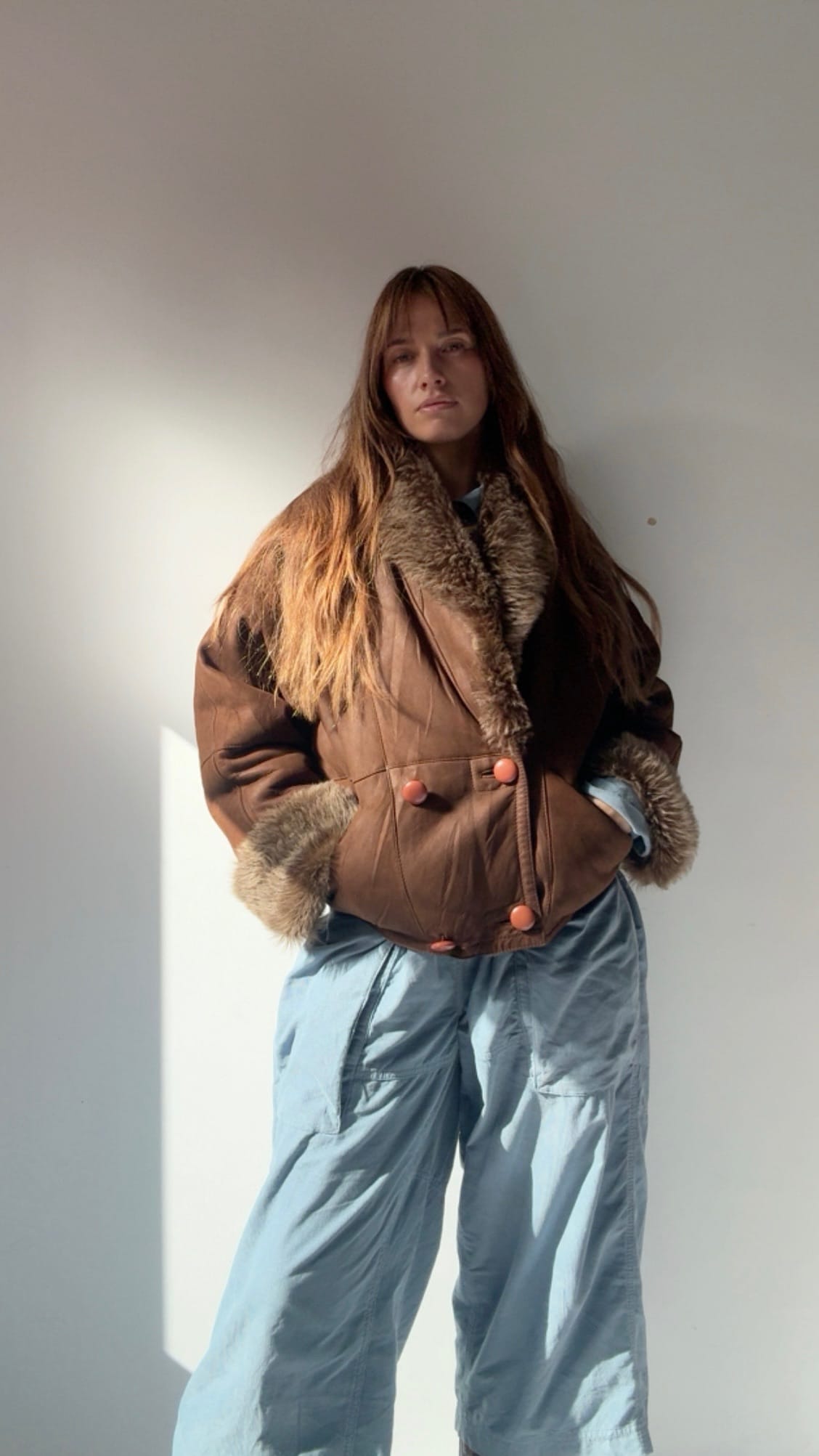 Be,Art Jacket Vintage Be,Art Shearling