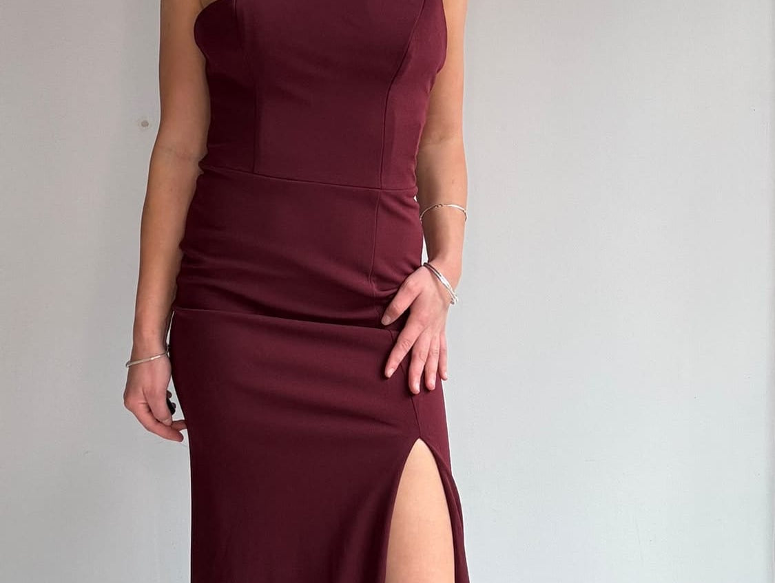 Betsy & Adam Dress Betsy&Adam Plume Vintage Y2K Gown