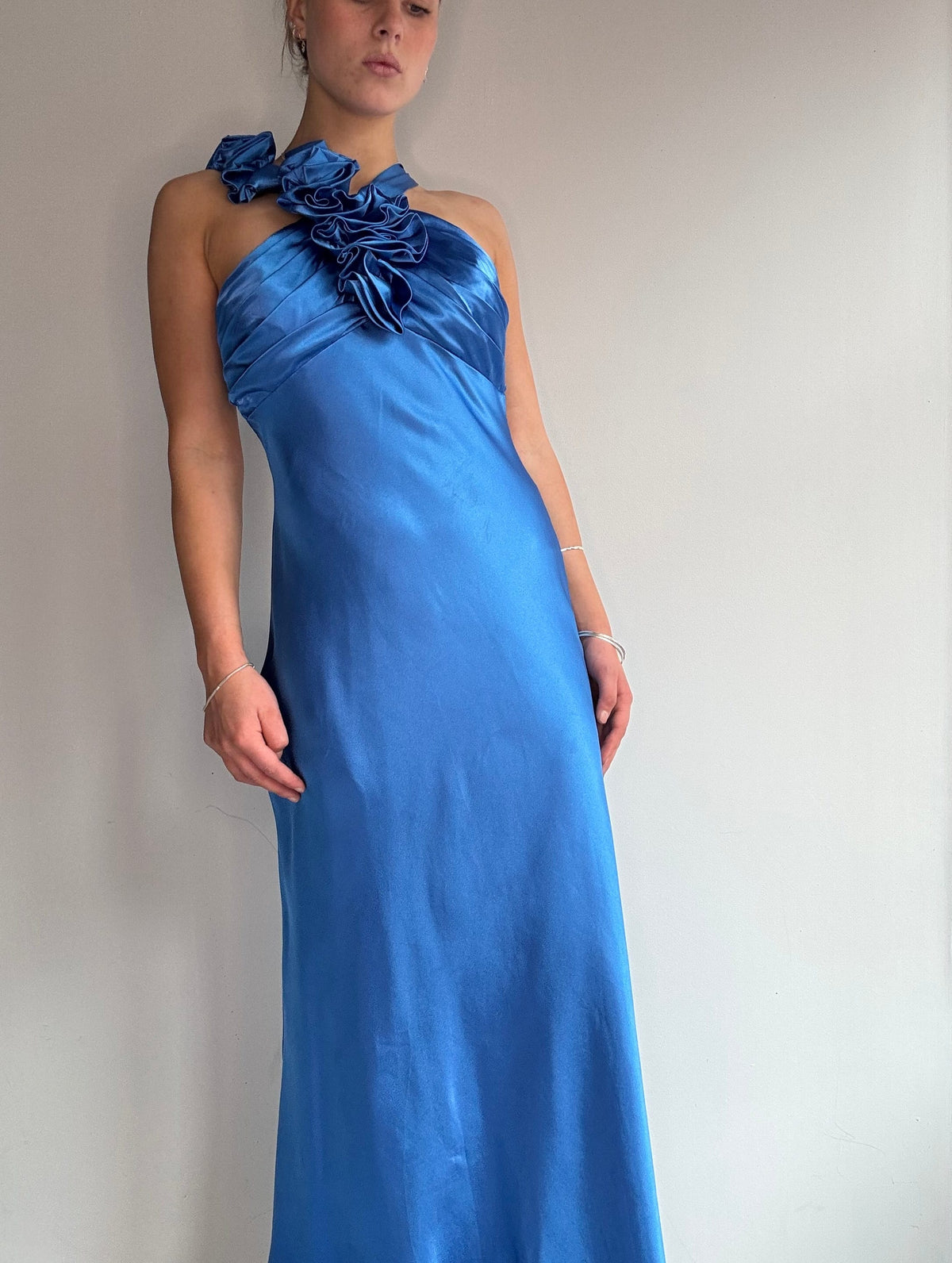Blondie Nites Dress Blondie Nites Blue Y2K Vintage Gown