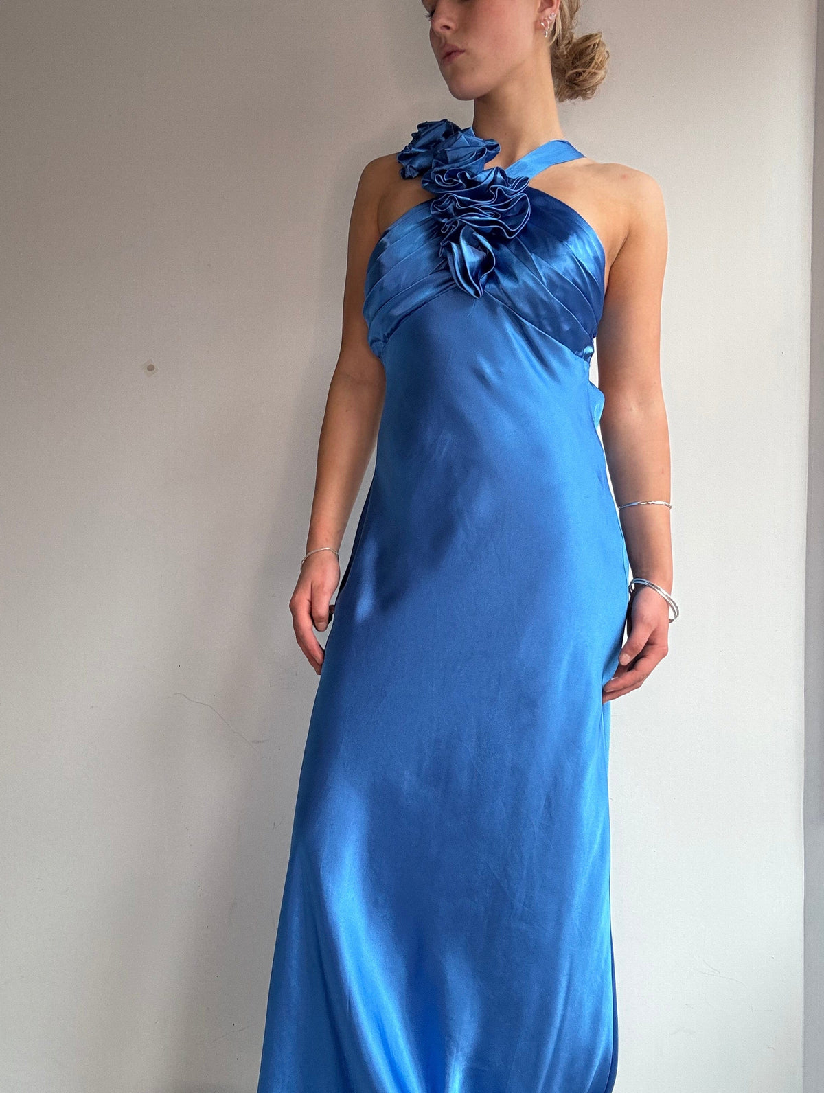 Blondie Nites Dress Blondie Nites Blue Y2K Vintage Gown