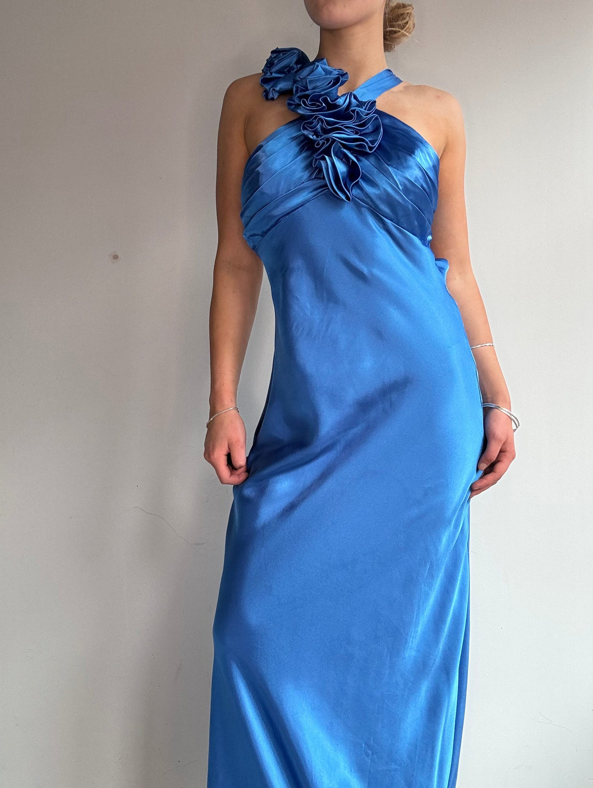 Blondie Nites Dress Blondie Nites Blue Y2K Vintage Gown