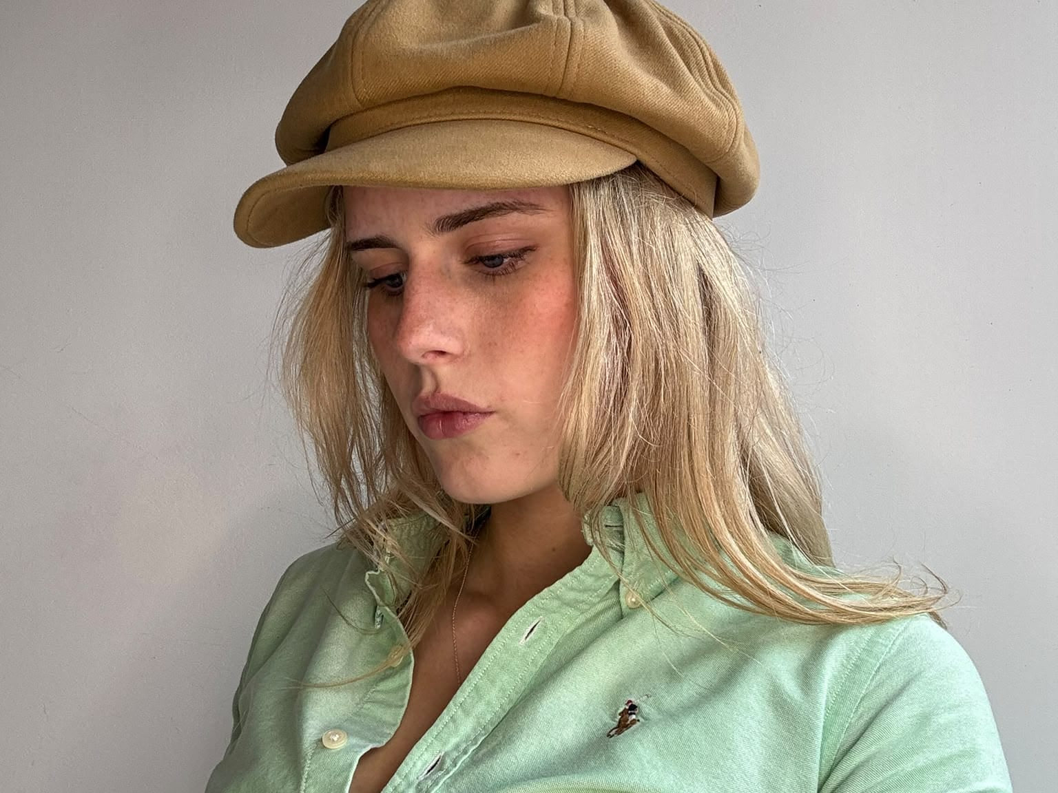 Newsboy Bluecity Hat, Bluecity, Sistergolden