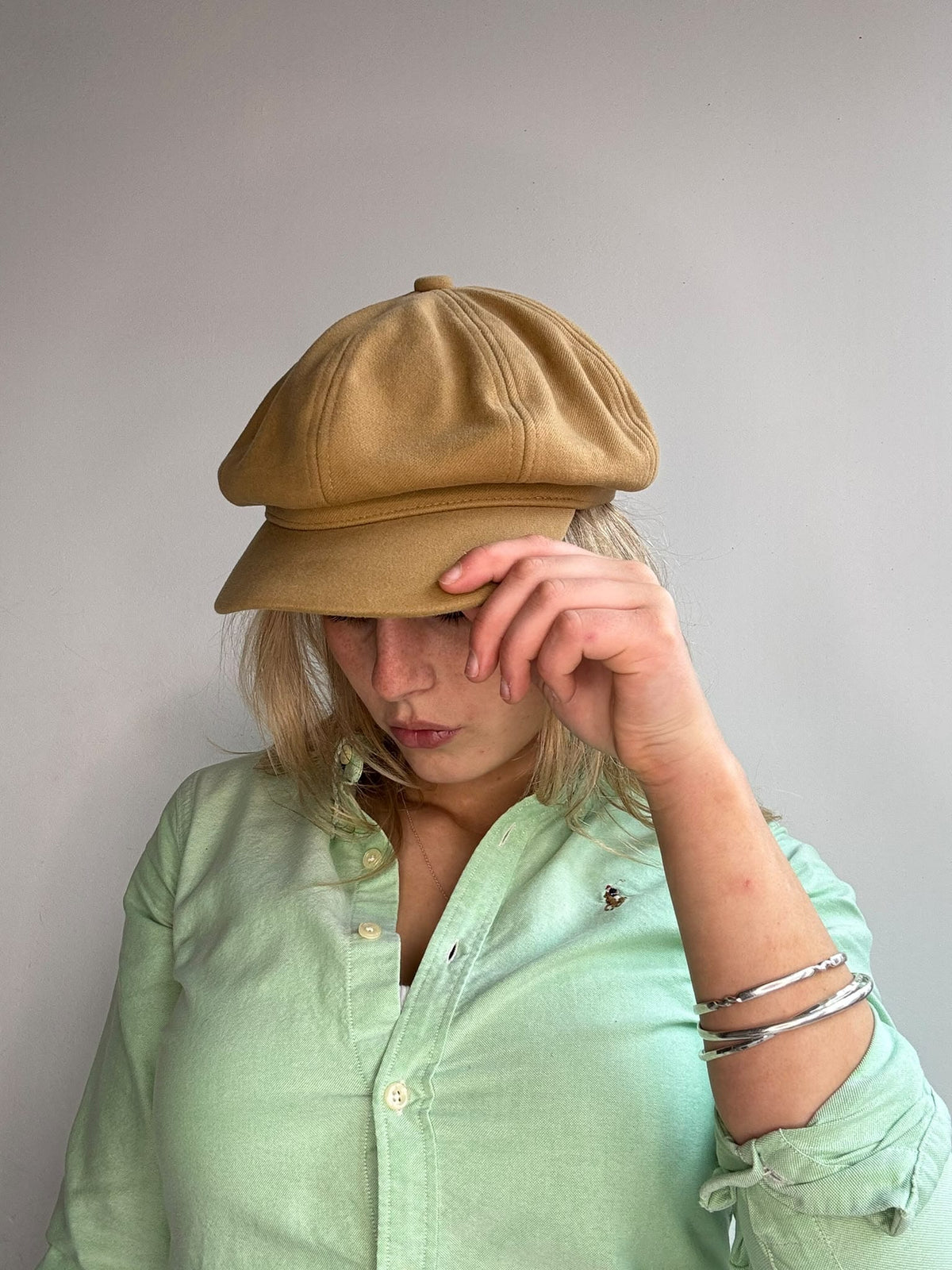 Newsboy Bluecity Hat, Bluecity, Sistergolden