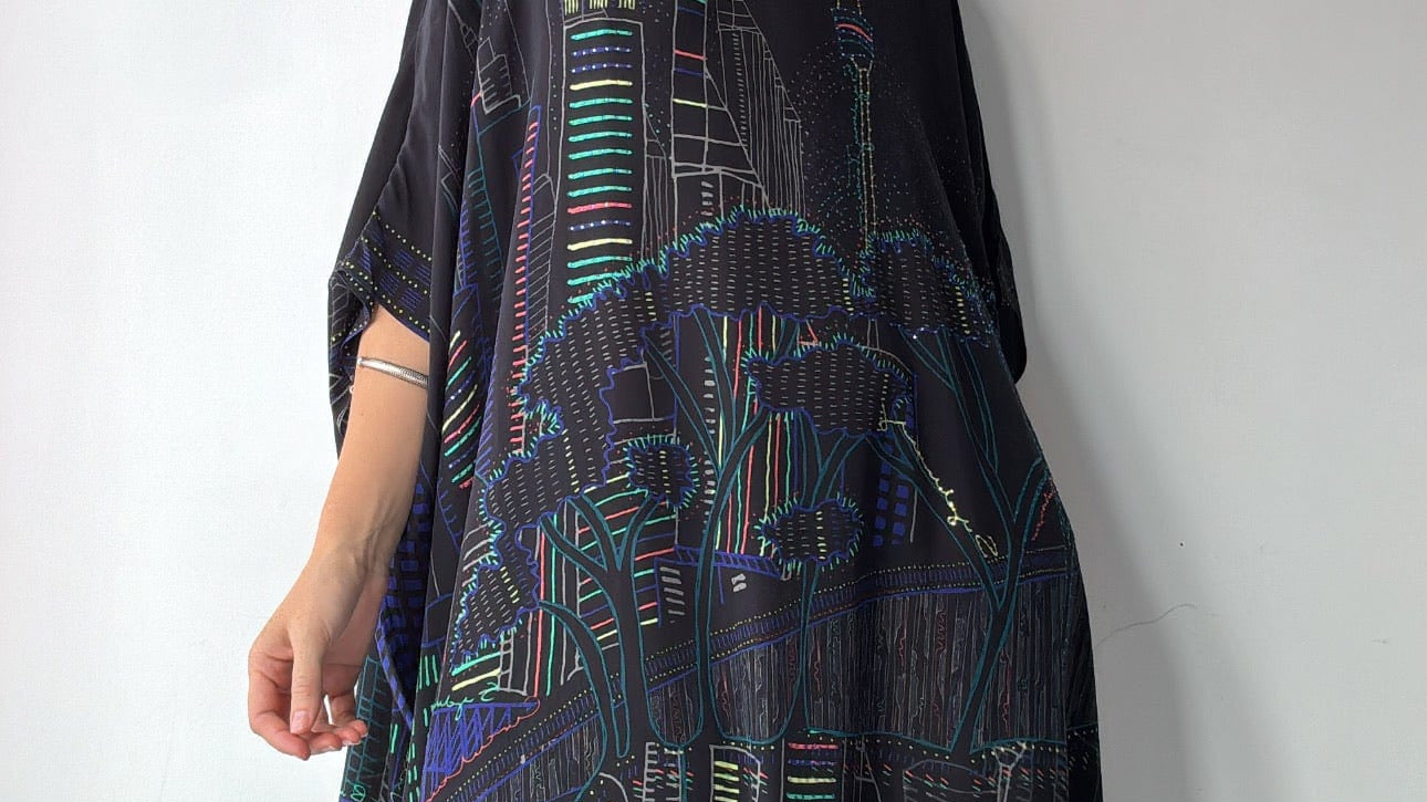 Camilla Nocturnal Neons Kaftan, Camilla, Sistergolden