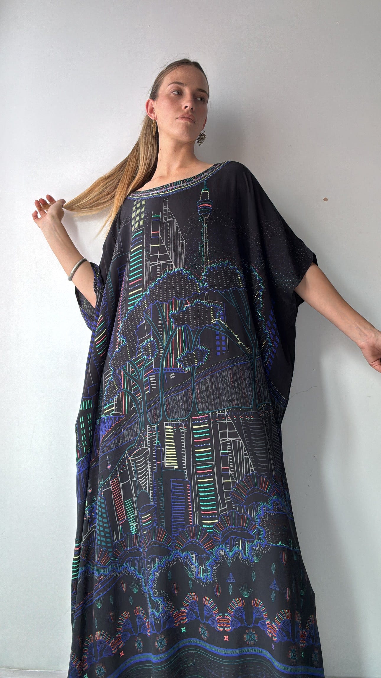 Camilla Nocturnal Neons Kaftan, Camilla, Sistergolden