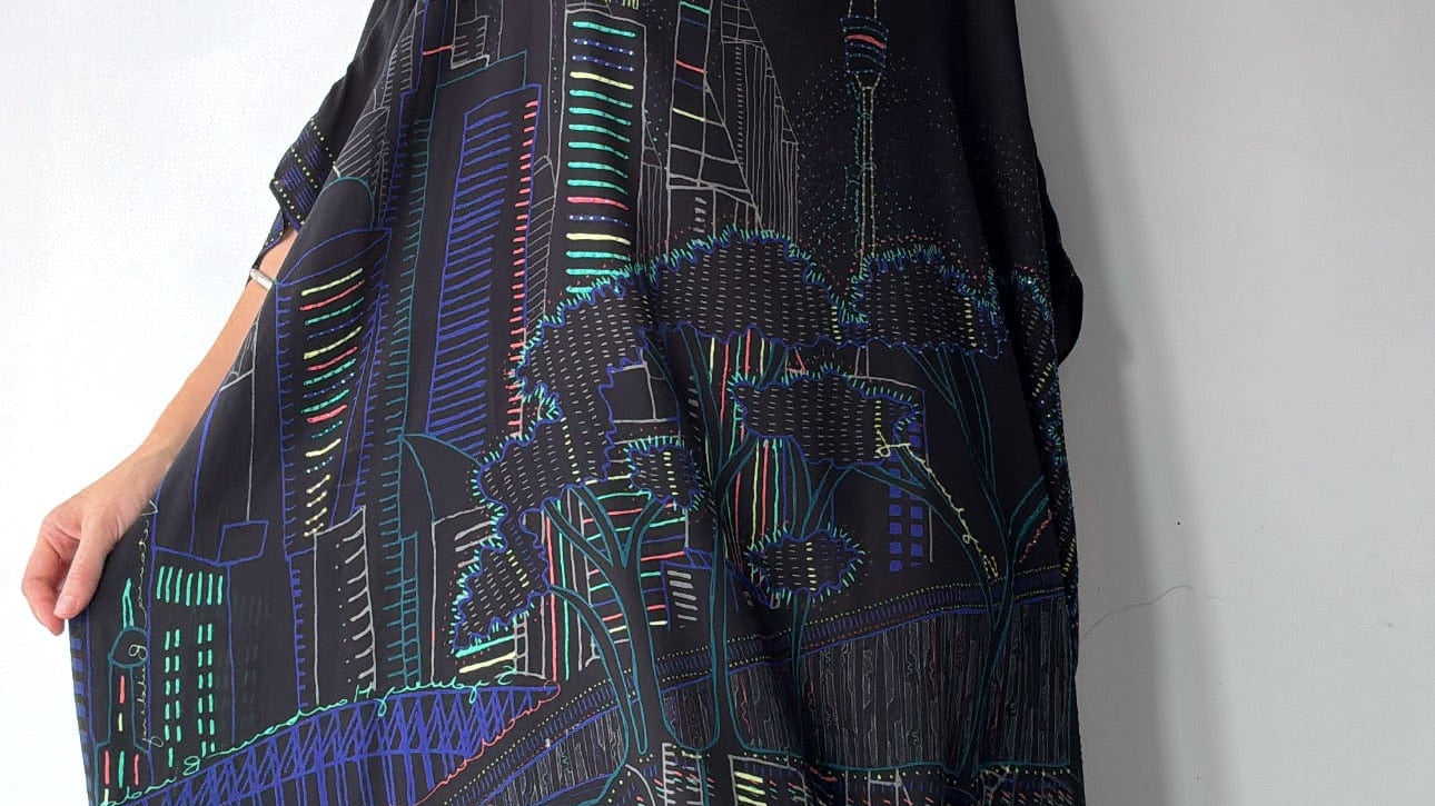 Camilla Nocturnal Neons Kaftan, Camilla, Sistergolden