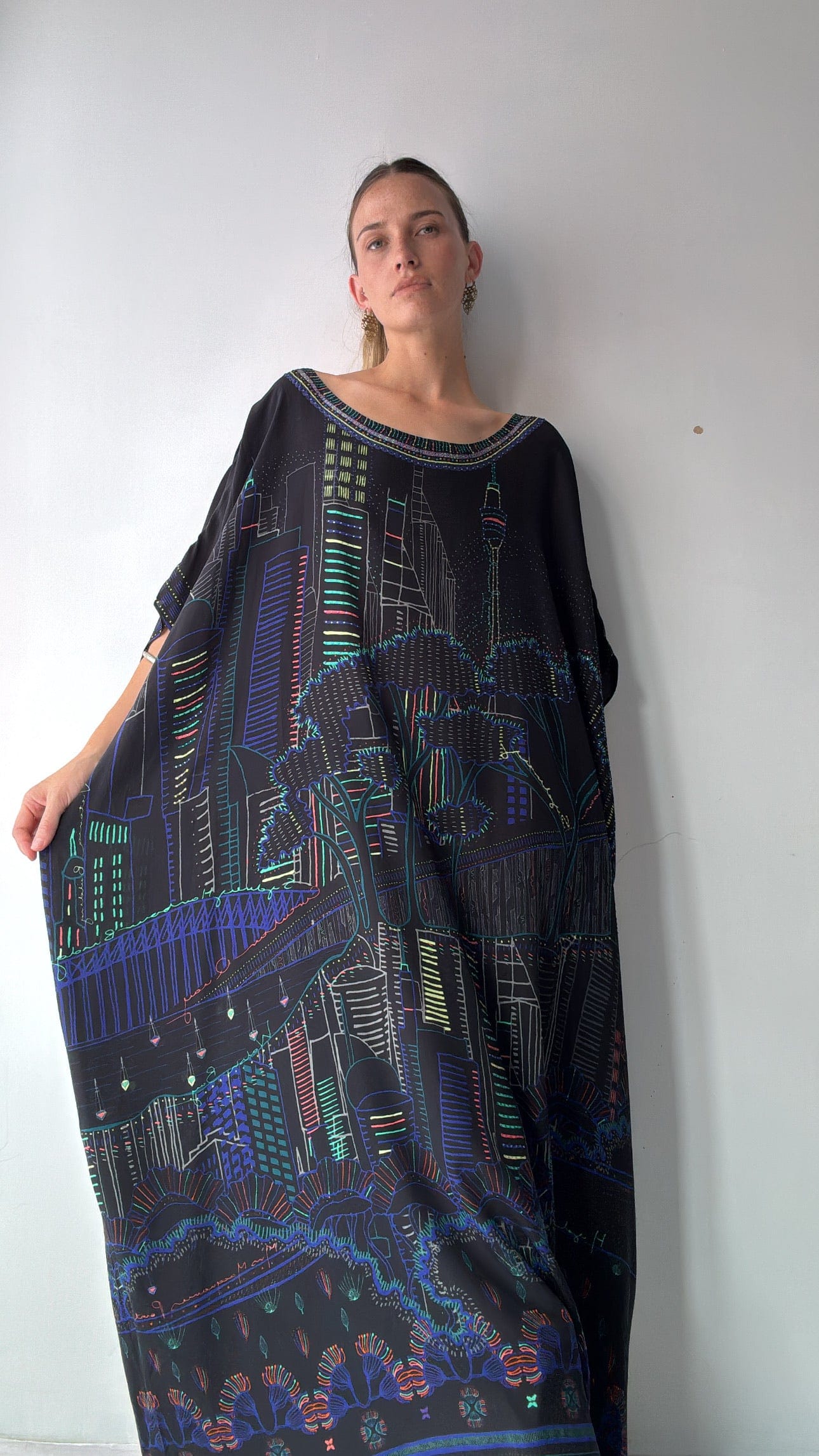 Camilla Nocturnal Neons Kaftan, Camilla, Sistergolden