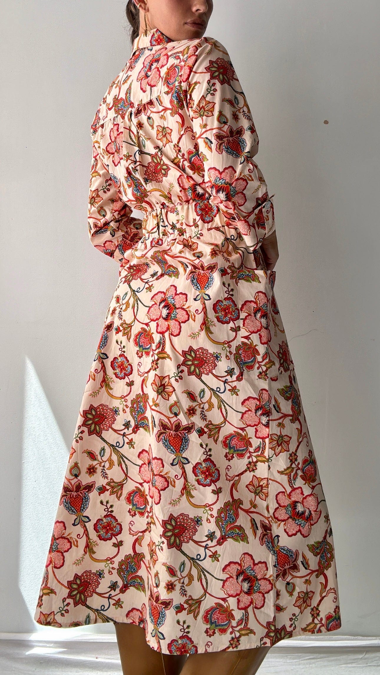 Cece Cece Lotus Midi Dress