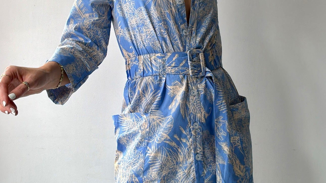 Cece Cece Palms Midi Dress