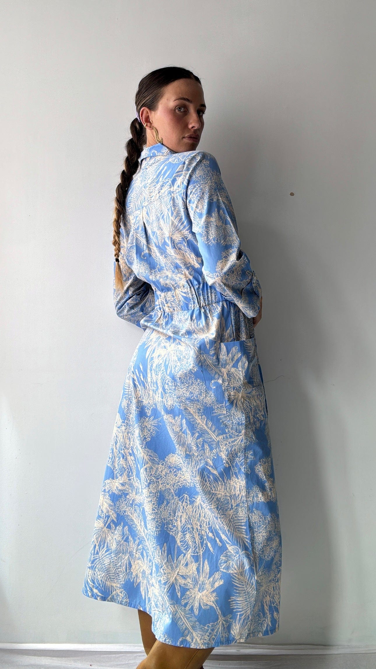 Cece Cece Palms Midi Dress