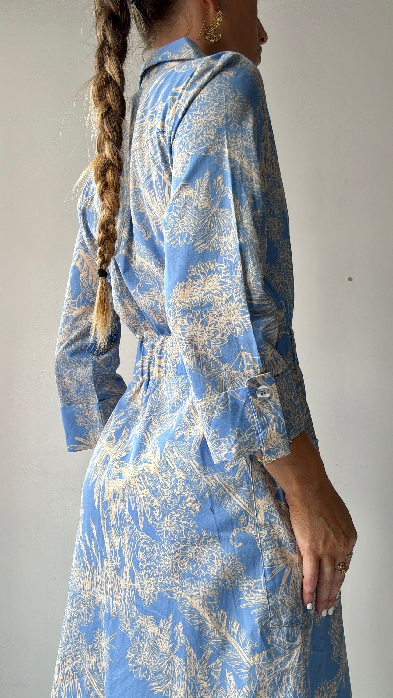 Cece Cece Palms Midi Dress