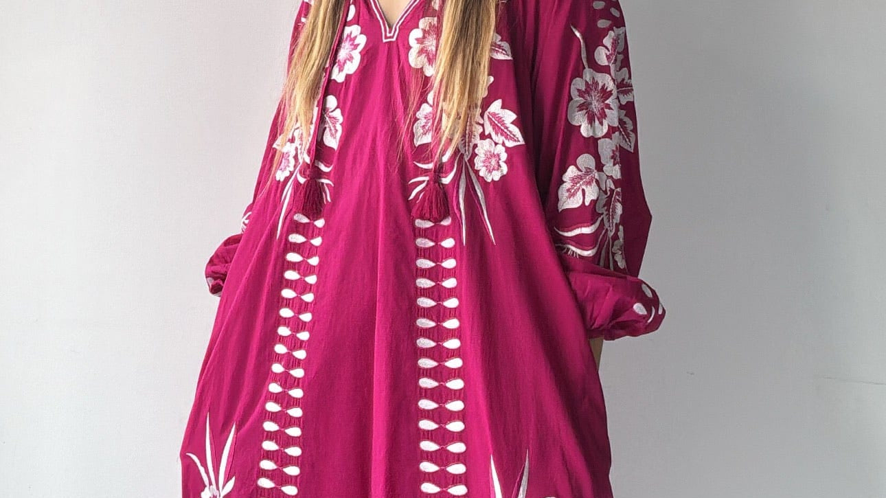 Chicos Chico’s Raspberry Sunday Dress