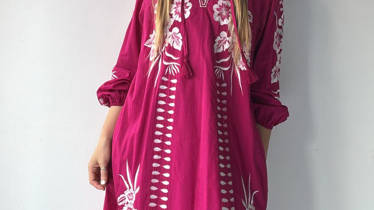 Chicos Chico’s Raspberry Sunday Dress