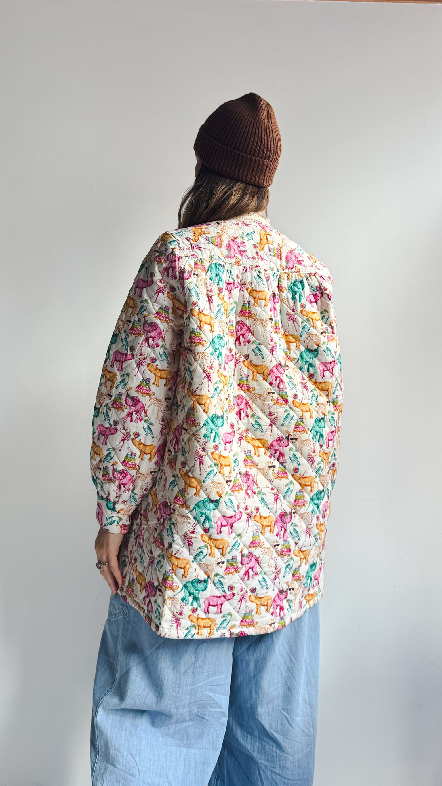 Clare V Clare V Elephant Quilted Jacket