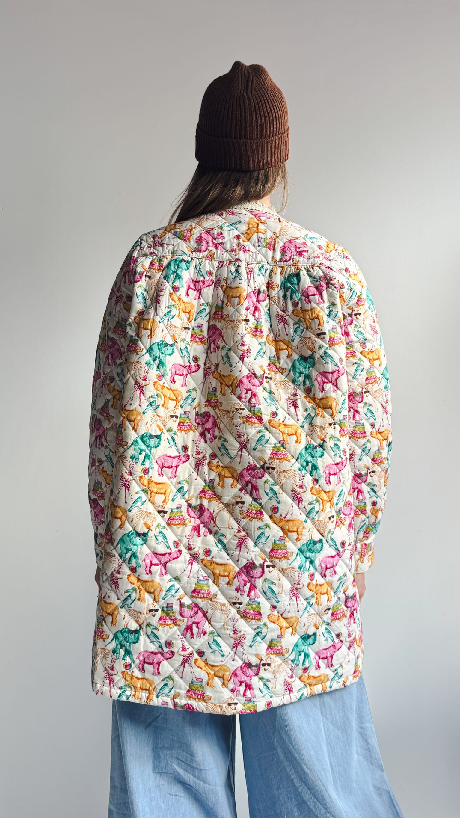 Clare V Clare V Elephant Quilted Jacket