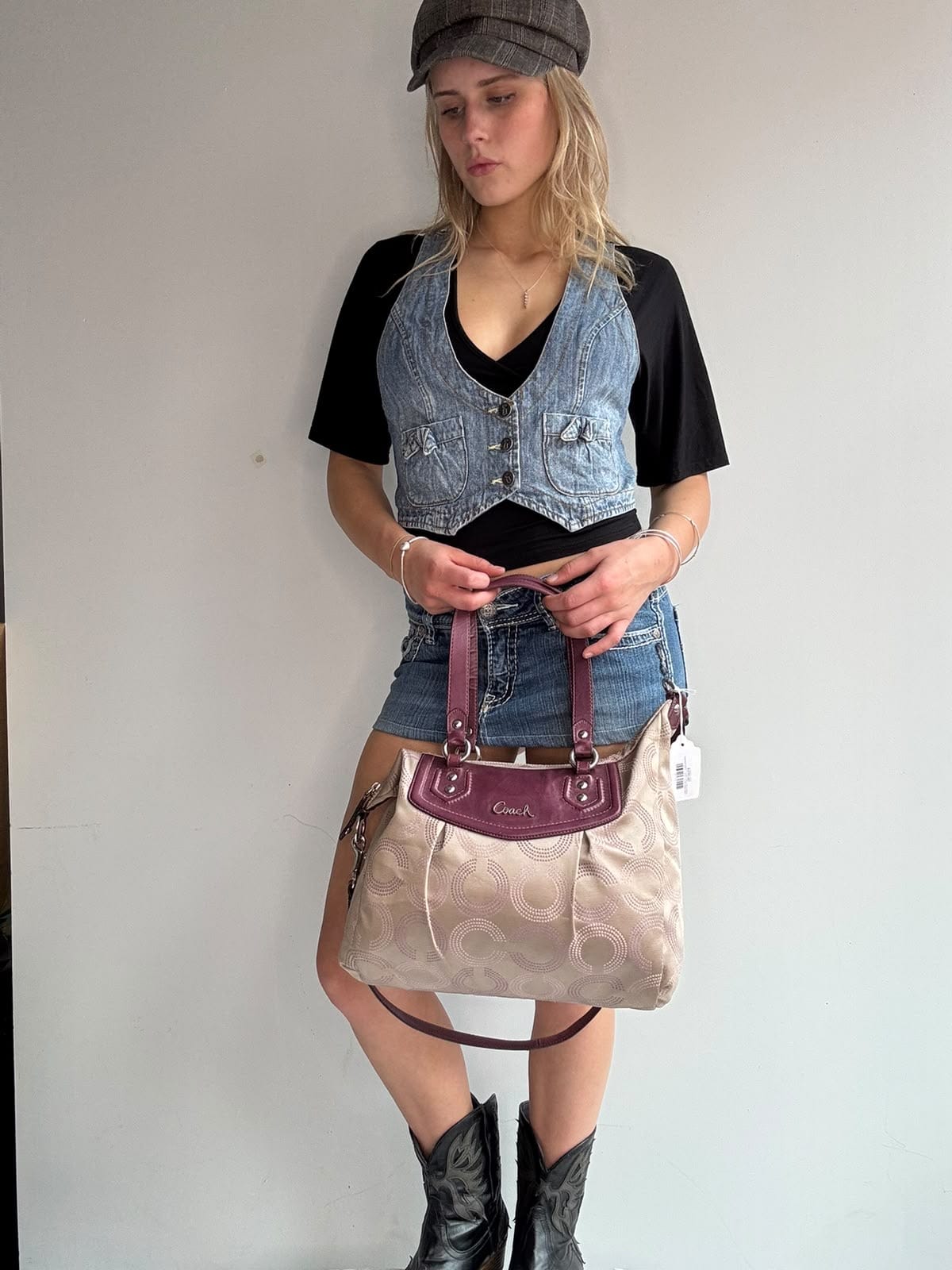 Coach Coach Ashley Dotted Bag