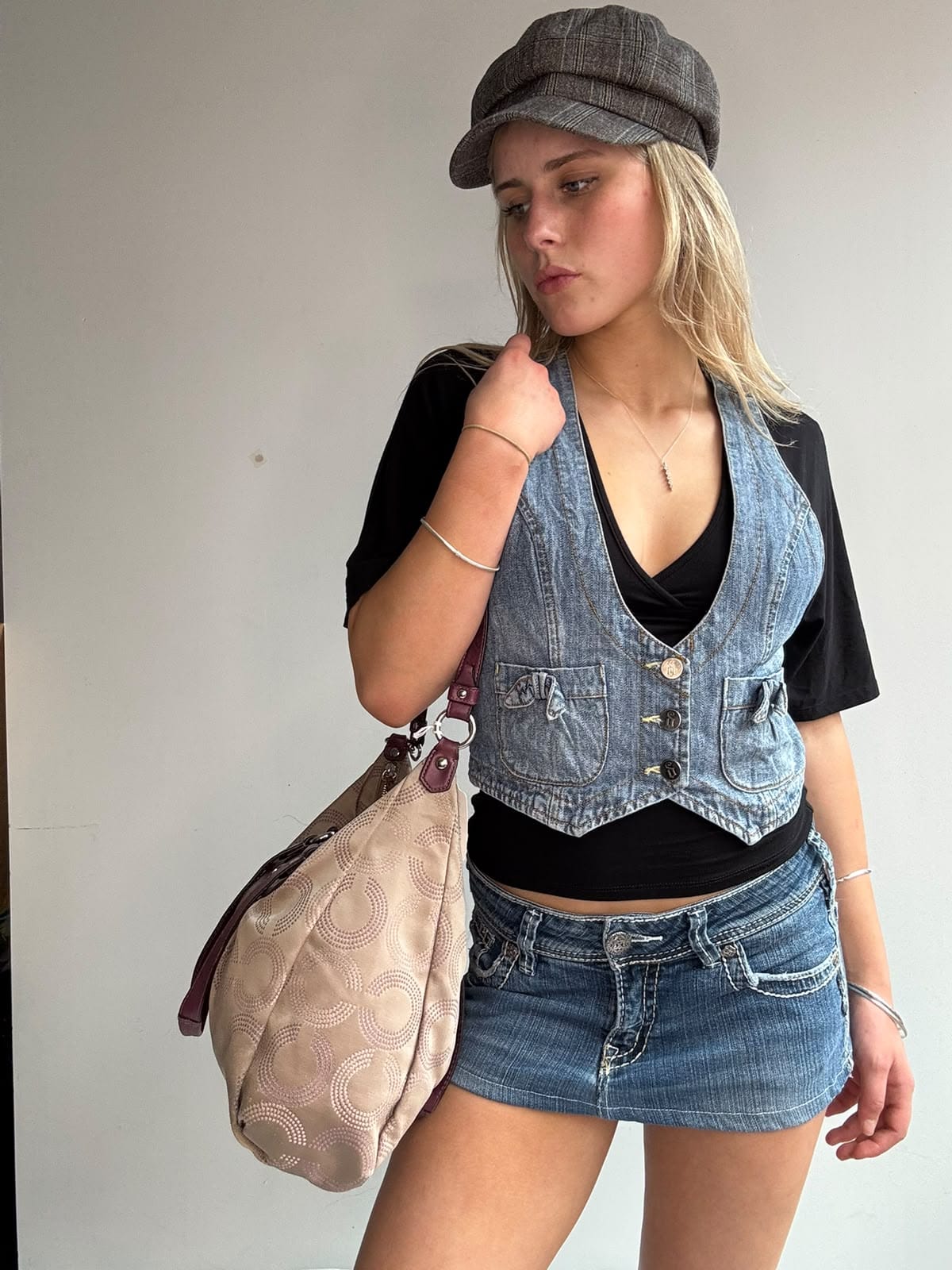Coach Coach Ashley Dotted Bag