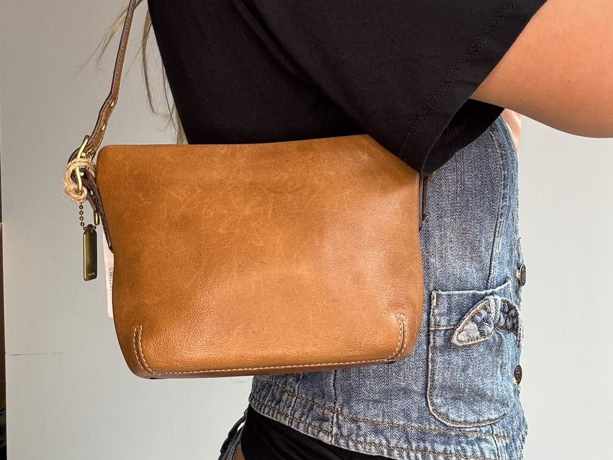 Coach Coach Mini Demi Baguette Shoulder Bag