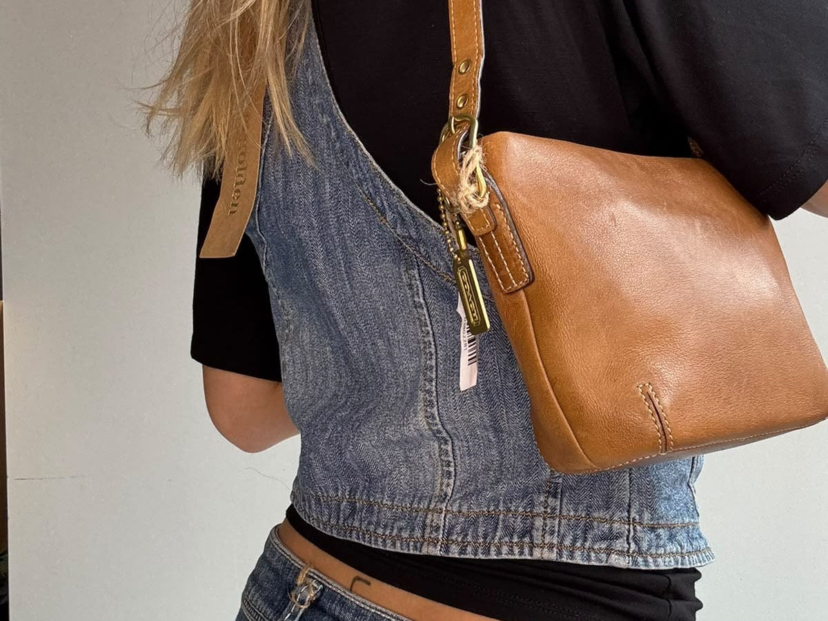 Coach Coach Mini Demi Baguette Shoulder Bag