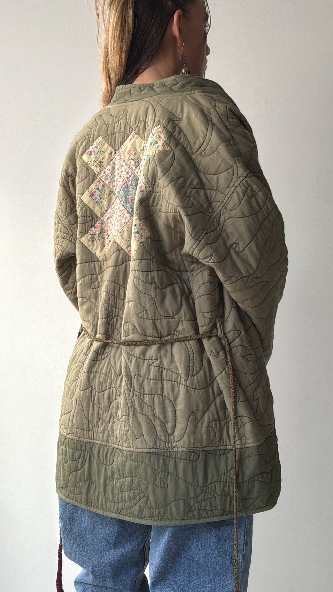 Remix Quilt Jacket, Damson Madder, Sistergolden