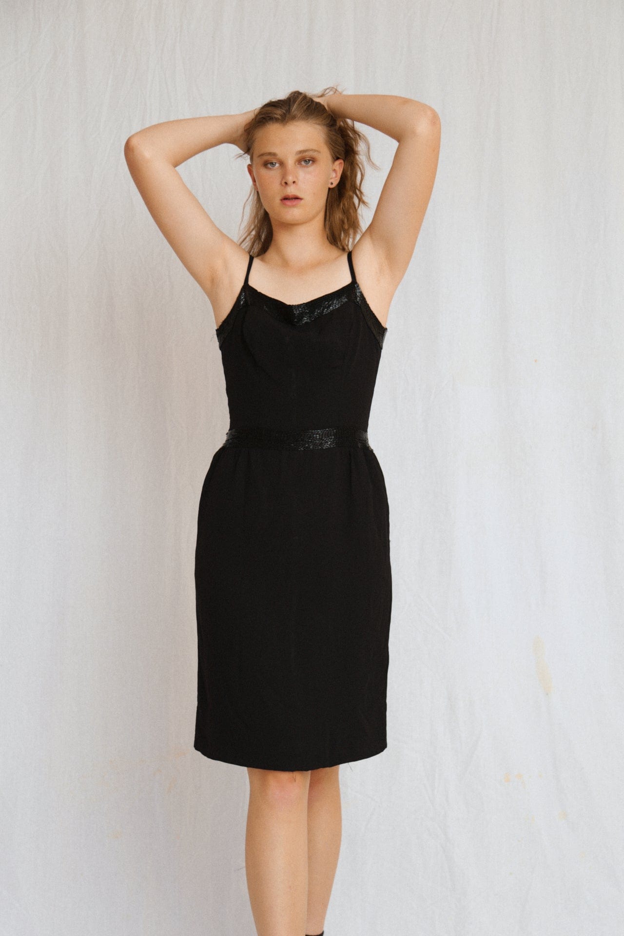 Daymor New York Dress Vintage Beaded Jaquie Dress