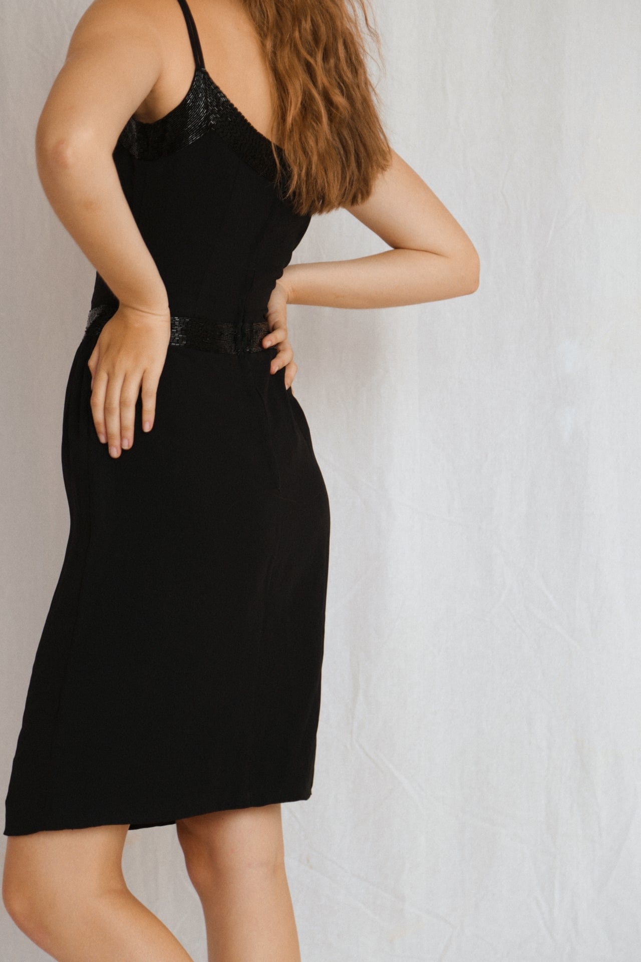 Daymor New York Dress Vintage Beaded Jaquie Dress