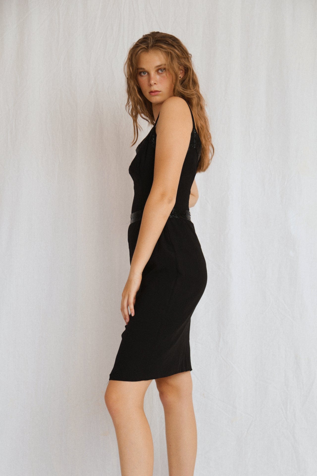 Daymor New York Dress Vintage Beaded Jaquie Dress