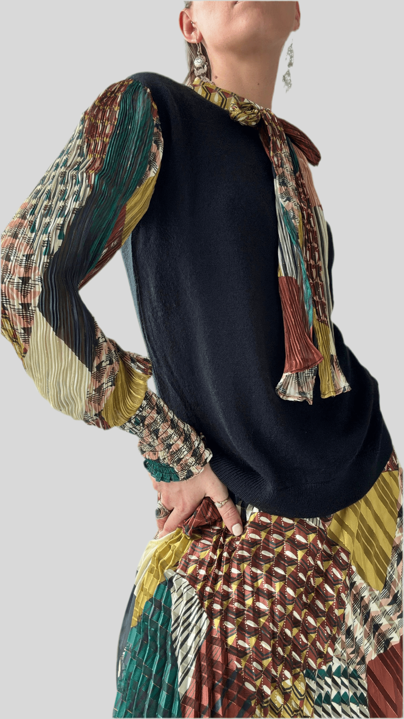 Derhy Berenice Green Top, Derhy, Sistergolden