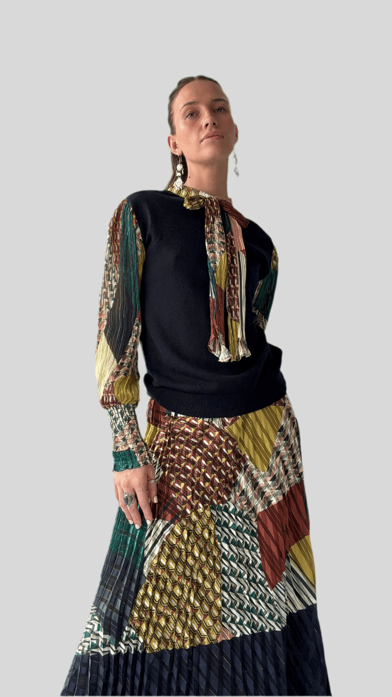 Derhy Berenice Green Top, Derhy, Sistergolden