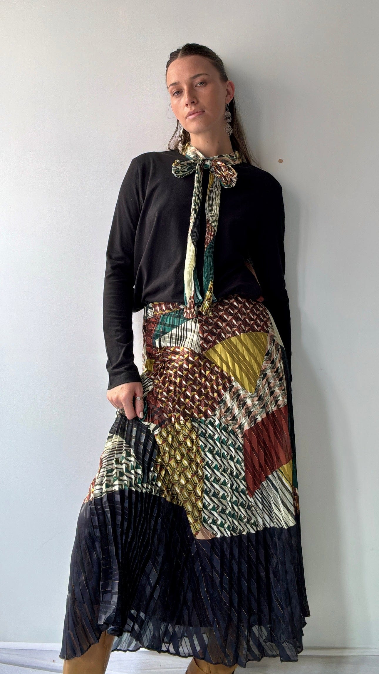 Derhy Pleated Skirt, Derhy, Sistergolden