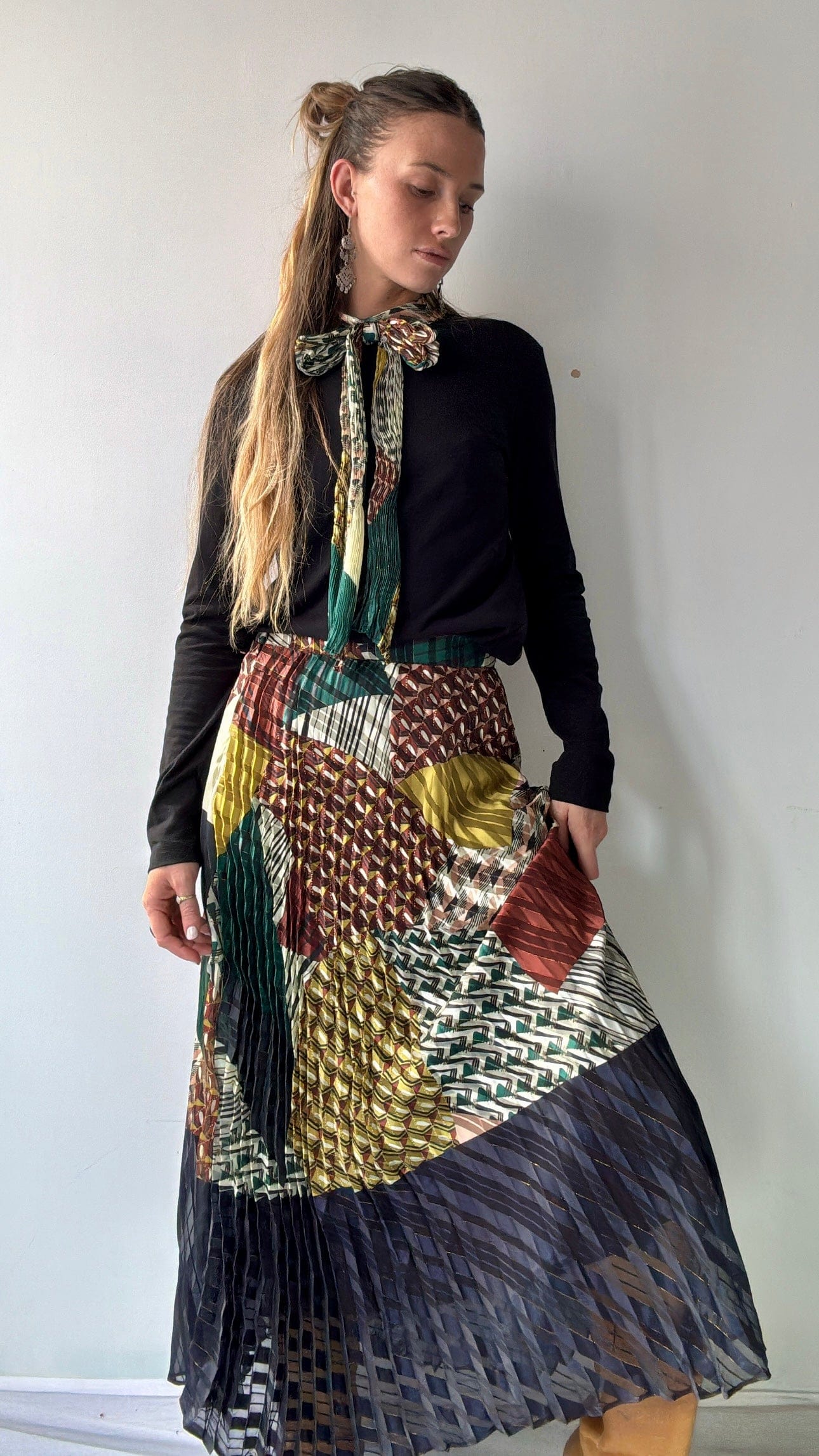 Derhy Pleated Skirt, Derhy, Sistergolden