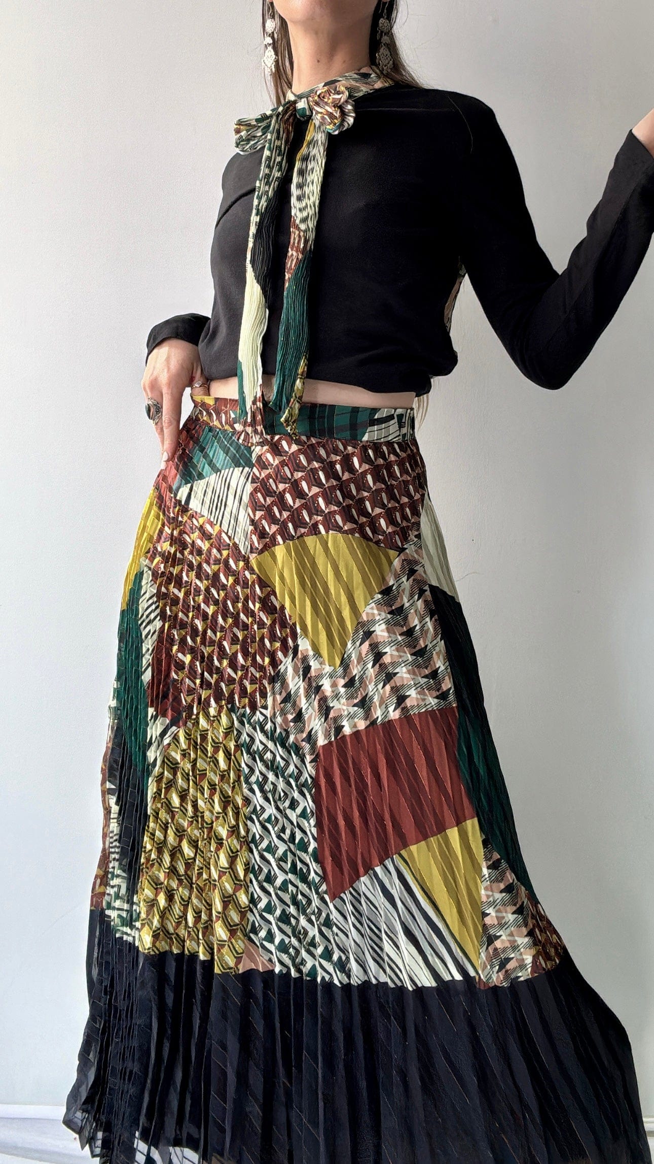 Derhy Pleated Skirt, Derhy, Sistergolden