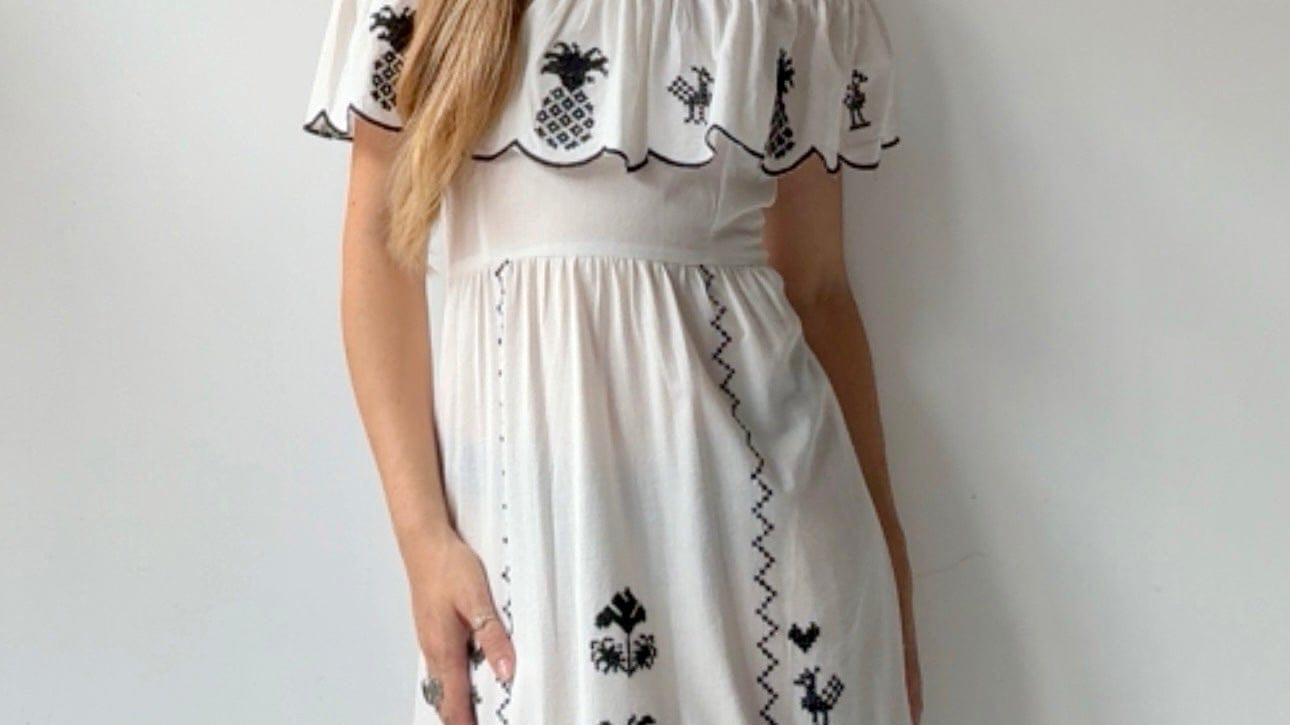Derhy Derhy Rooster Dress