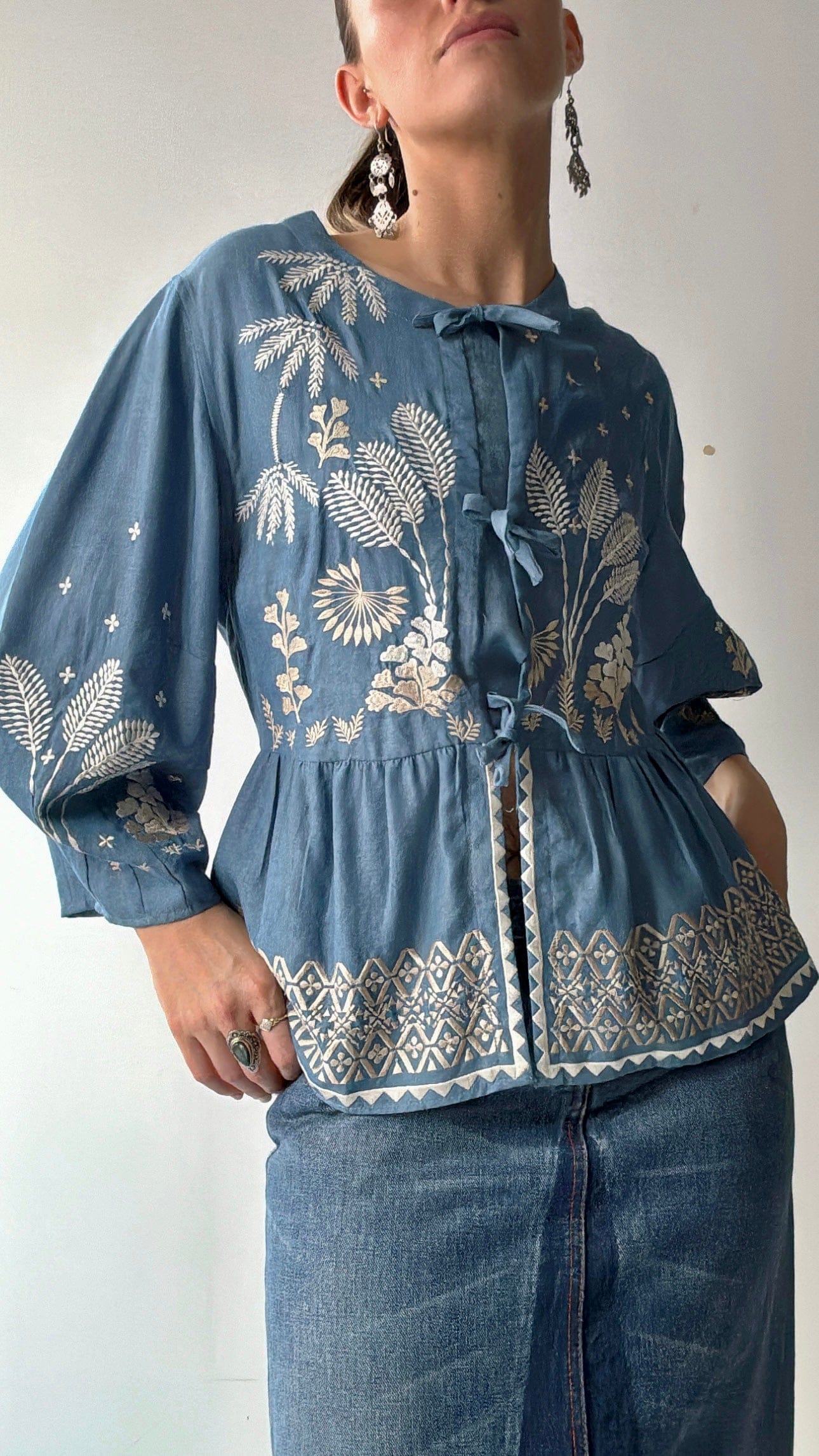 Derhy Tie Top Shirt, Derhy, Sistergolden