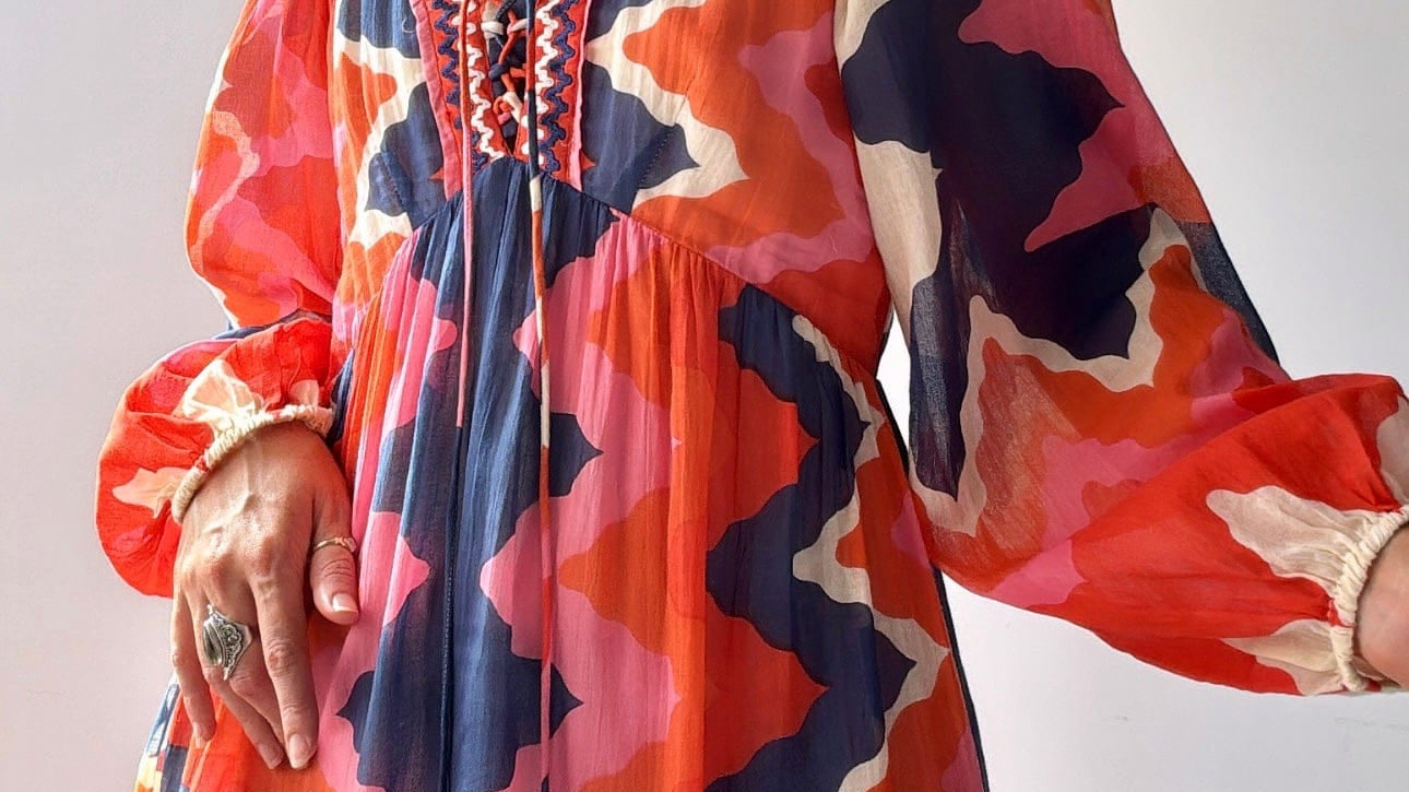 Derhy Dresses Derhy Watercolours Dress